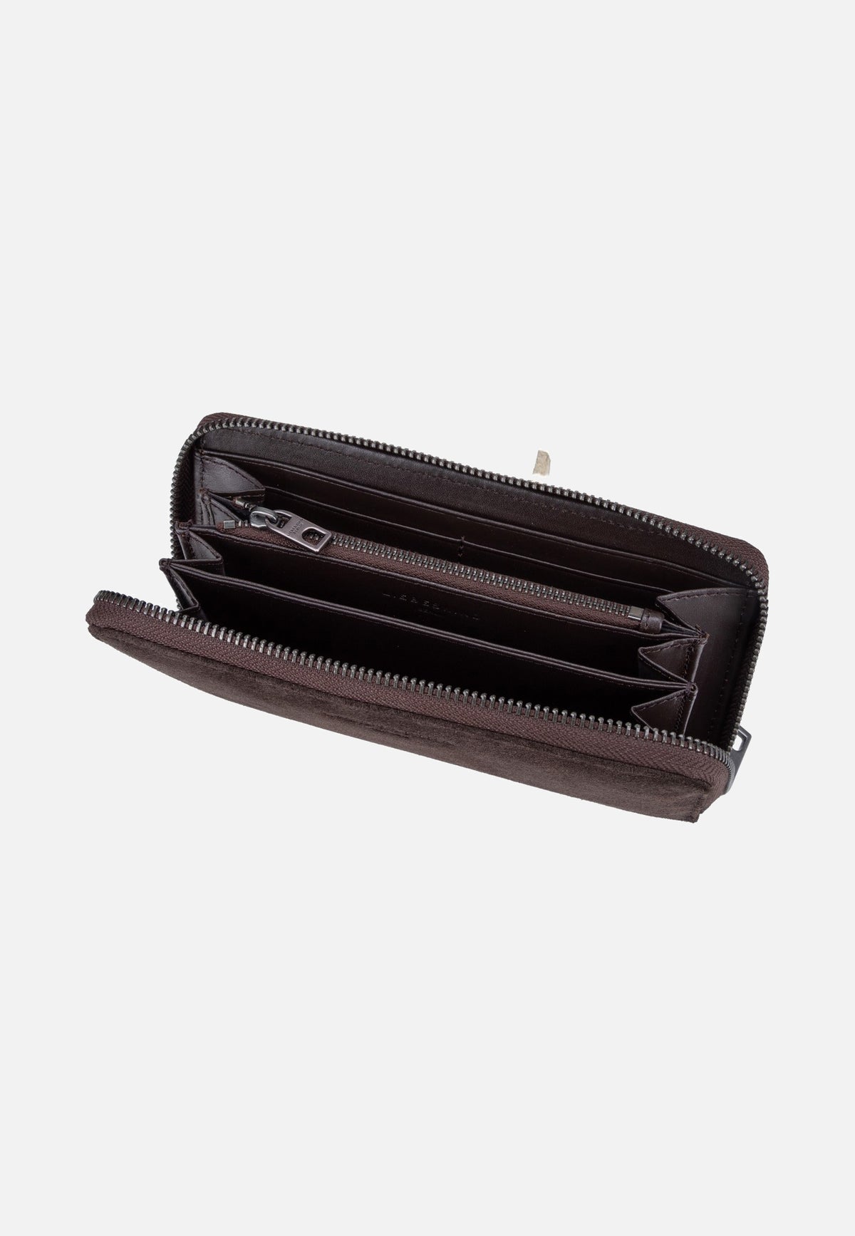 Liebeskind Berlin Ines L Suede Deep Soil Portemonnaie