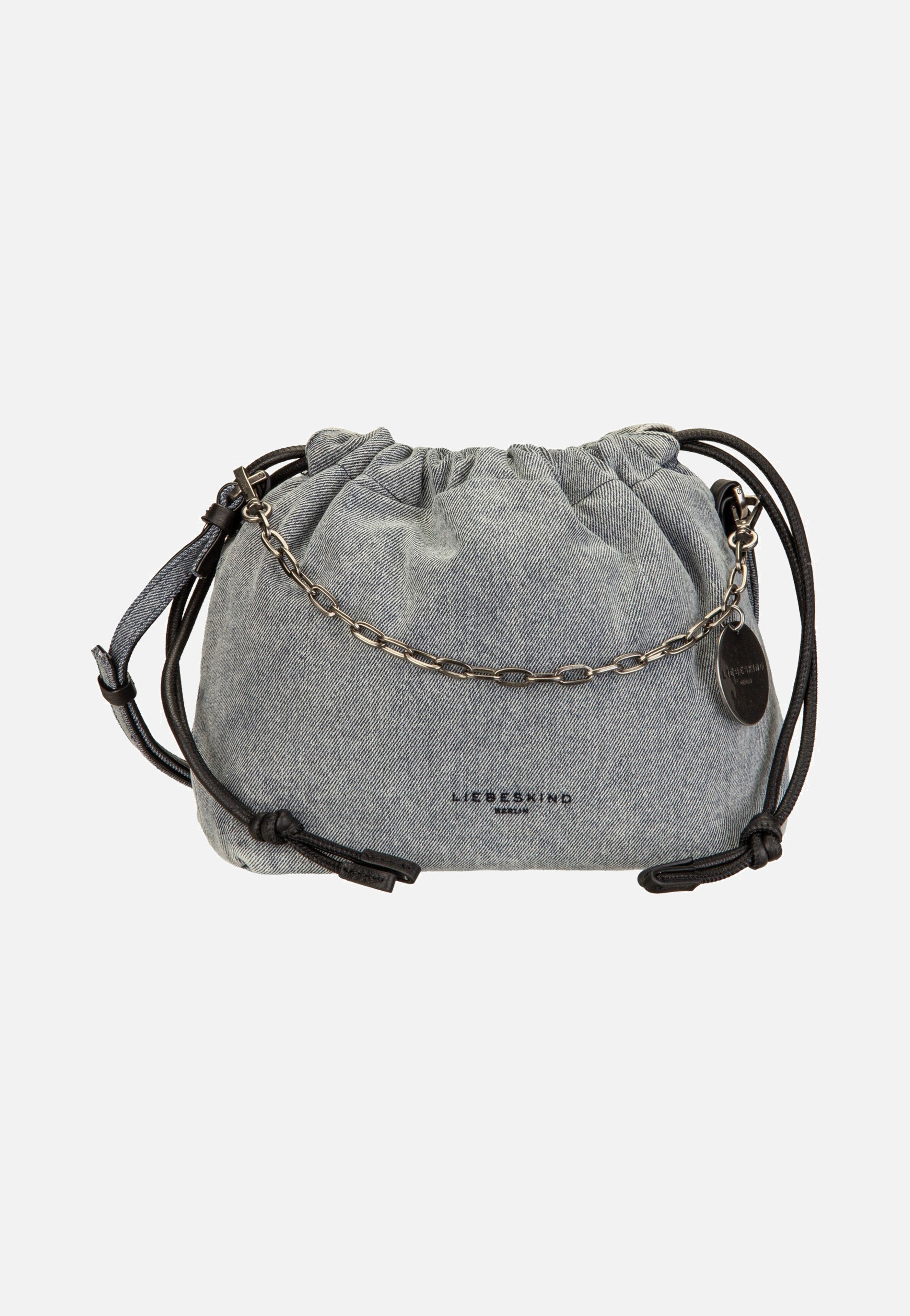 Liebeskind Berlin Lya II Hobo S Denim Blue Denim Bucket Bag