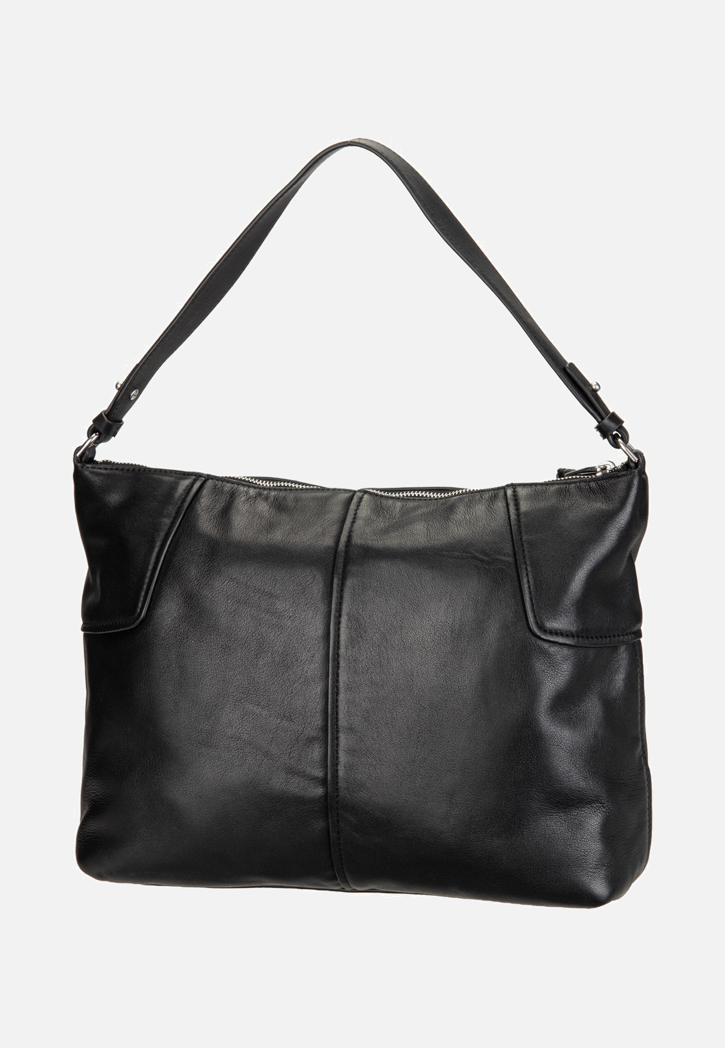 Liebeskind Berlin Mila Hobo M Sheep Natural Black Hobo Bag
