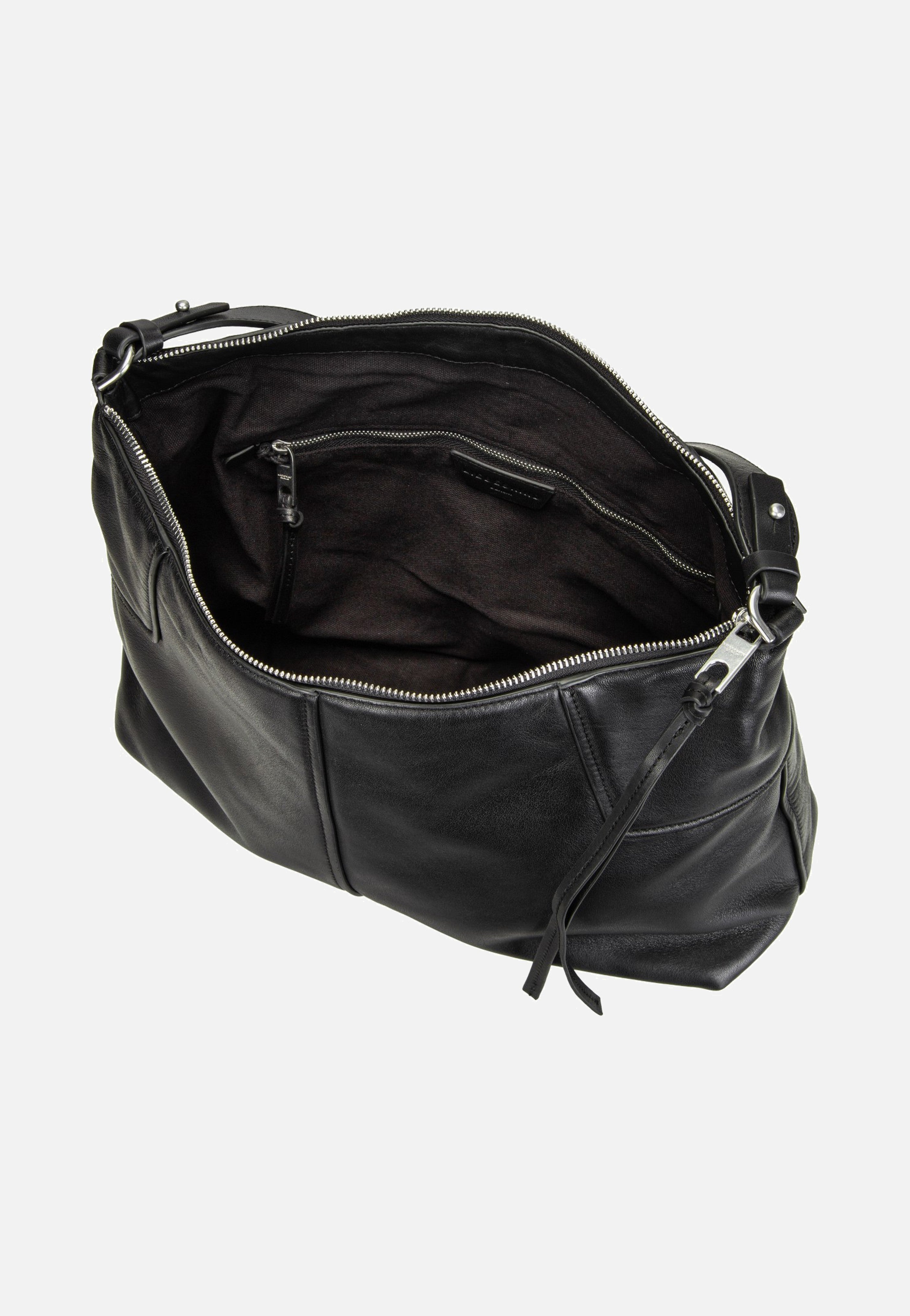 Liebeskind Berlin Mila Hobo M Sheep Natural Black Hobo Bag
