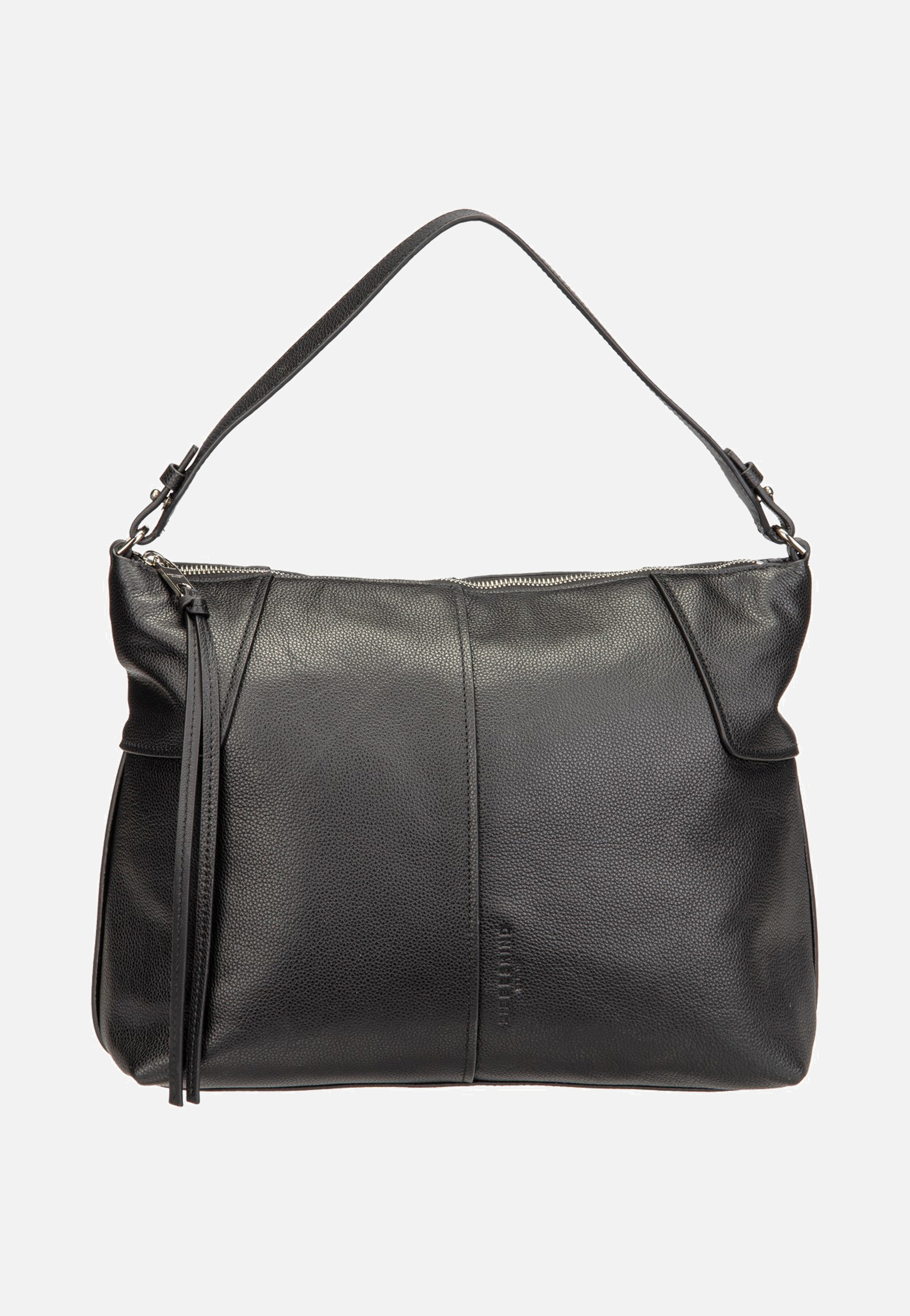 Liebeskind Berlin Mila Hobo M Small Pebble Black Hobo Bag