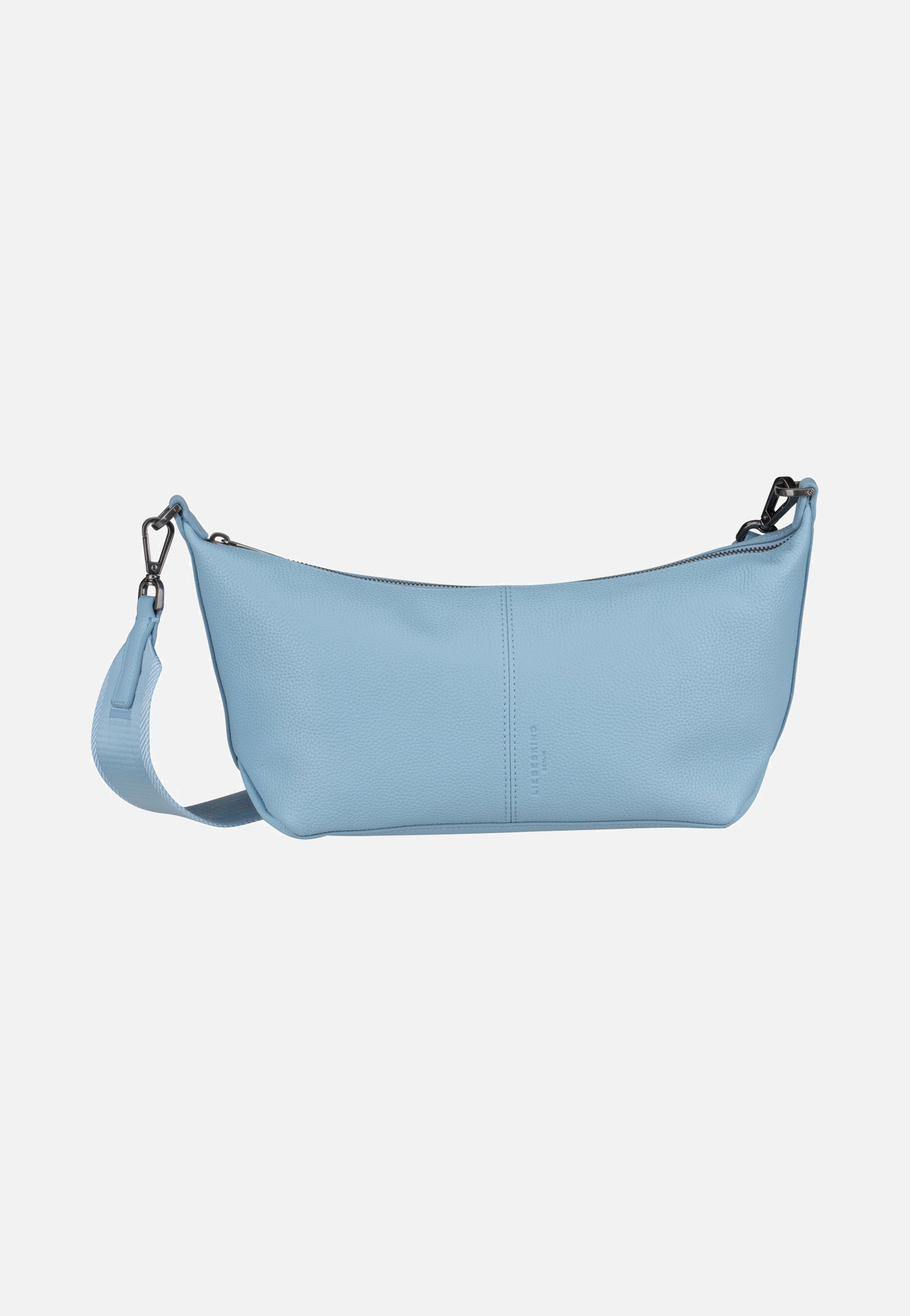 Liebeskind Berlin Paris Hobo S Small Pebble Blue Denim Umhängetasche