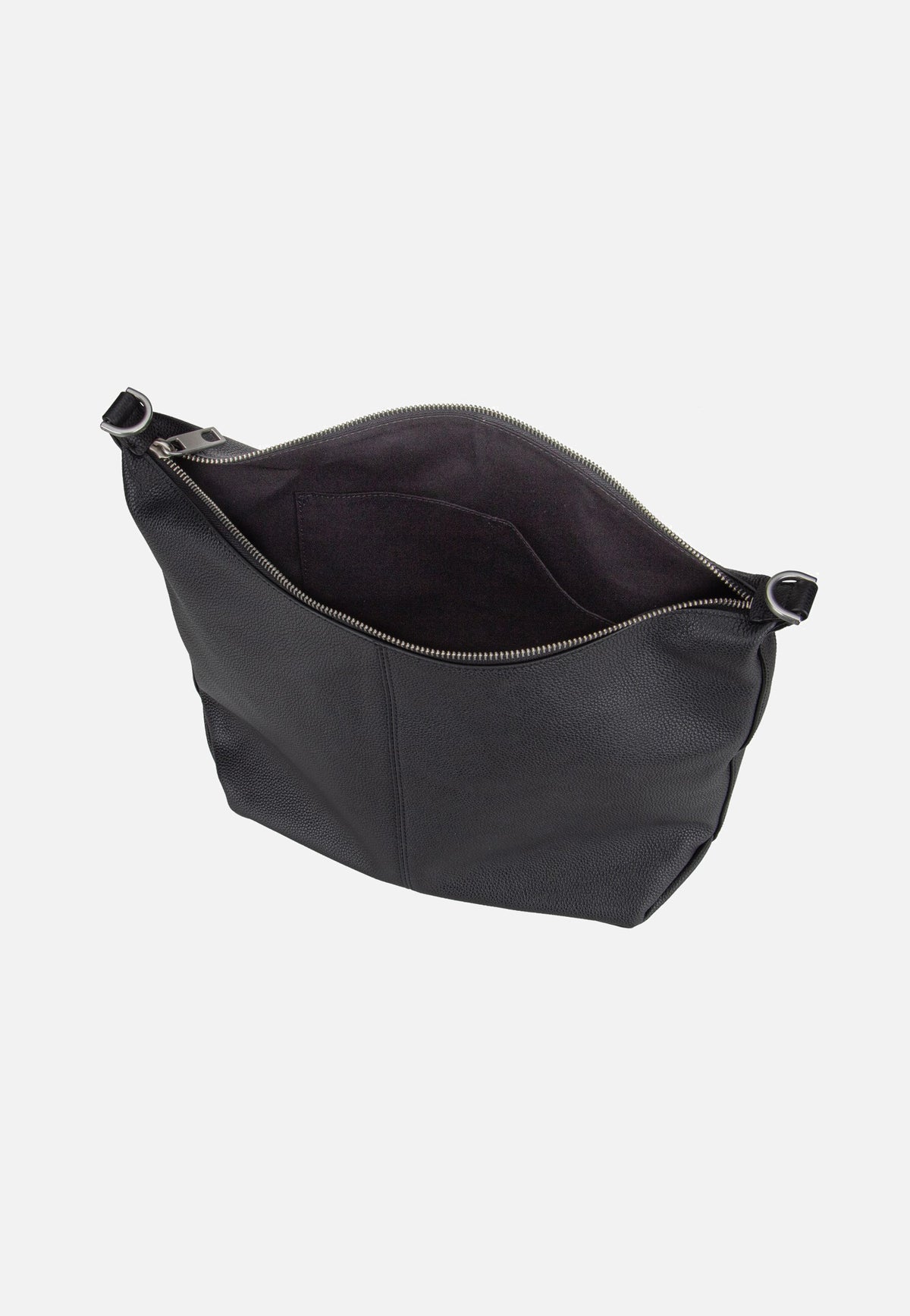 Liebeskind Berlin Paris M Small Pebble Black Hobo Bag