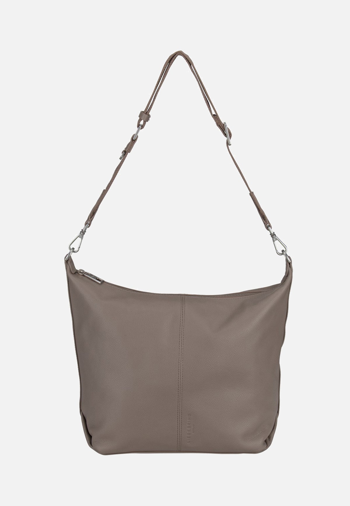 Liebeskind Berlin Paris M Small Pebble Neutral Grey Hobo Bag