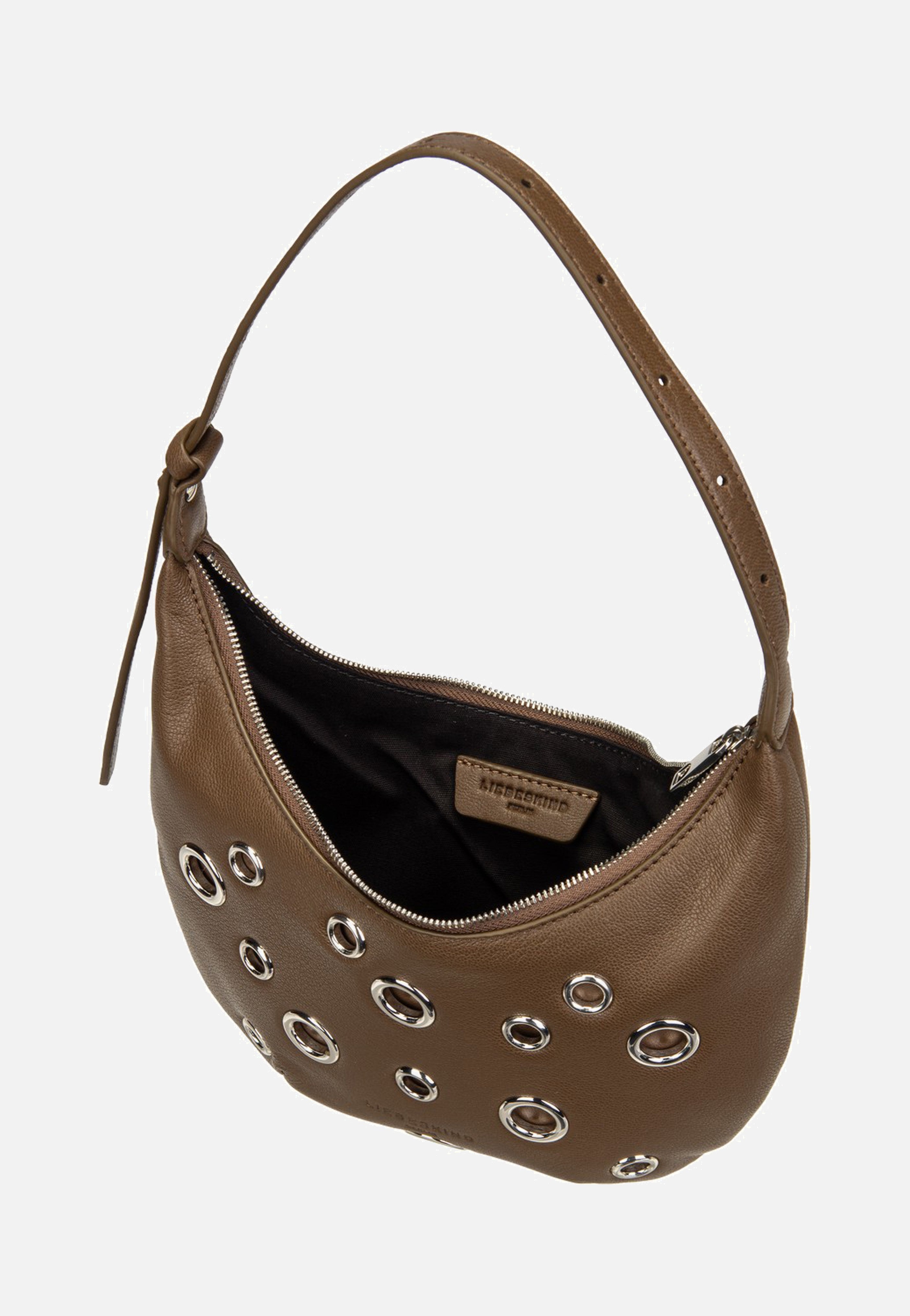 Liebeskind Berlin Ryker Eylets Hobo XS Vintage Goat Safari Hobo Bag