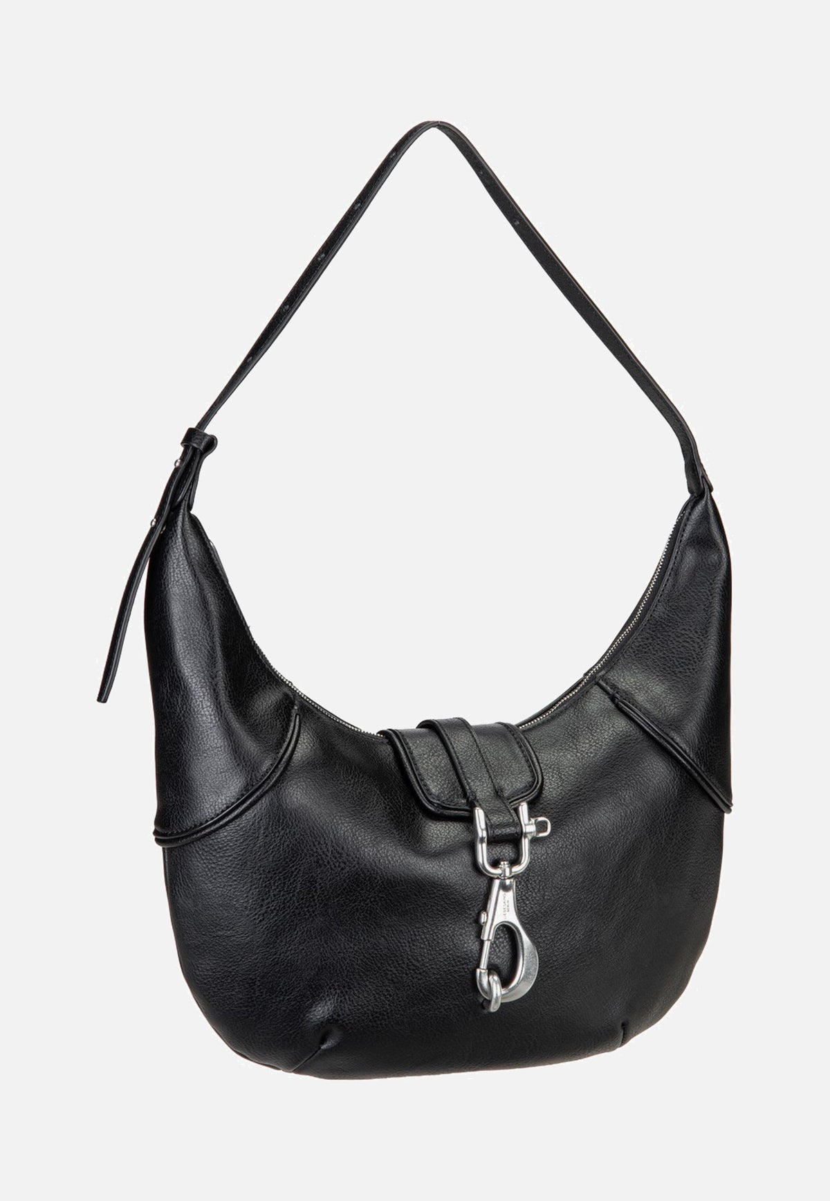 Liebeskind Berlin Ryker Hobo M Cow Natural Black Hobo Bag
