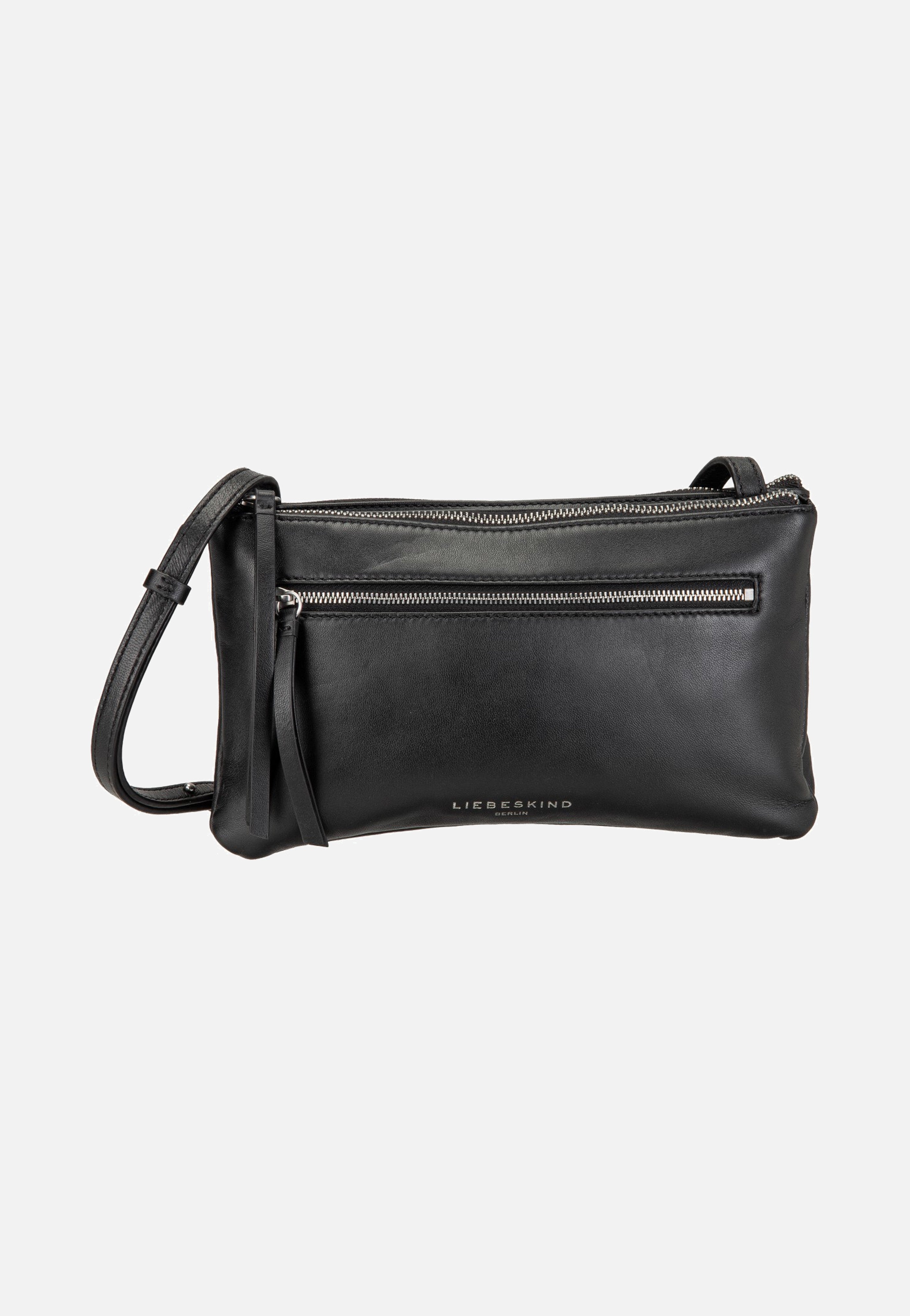 Liebeskind Berlin Zena S Indian Sheep Double Black Crossbody Bag
