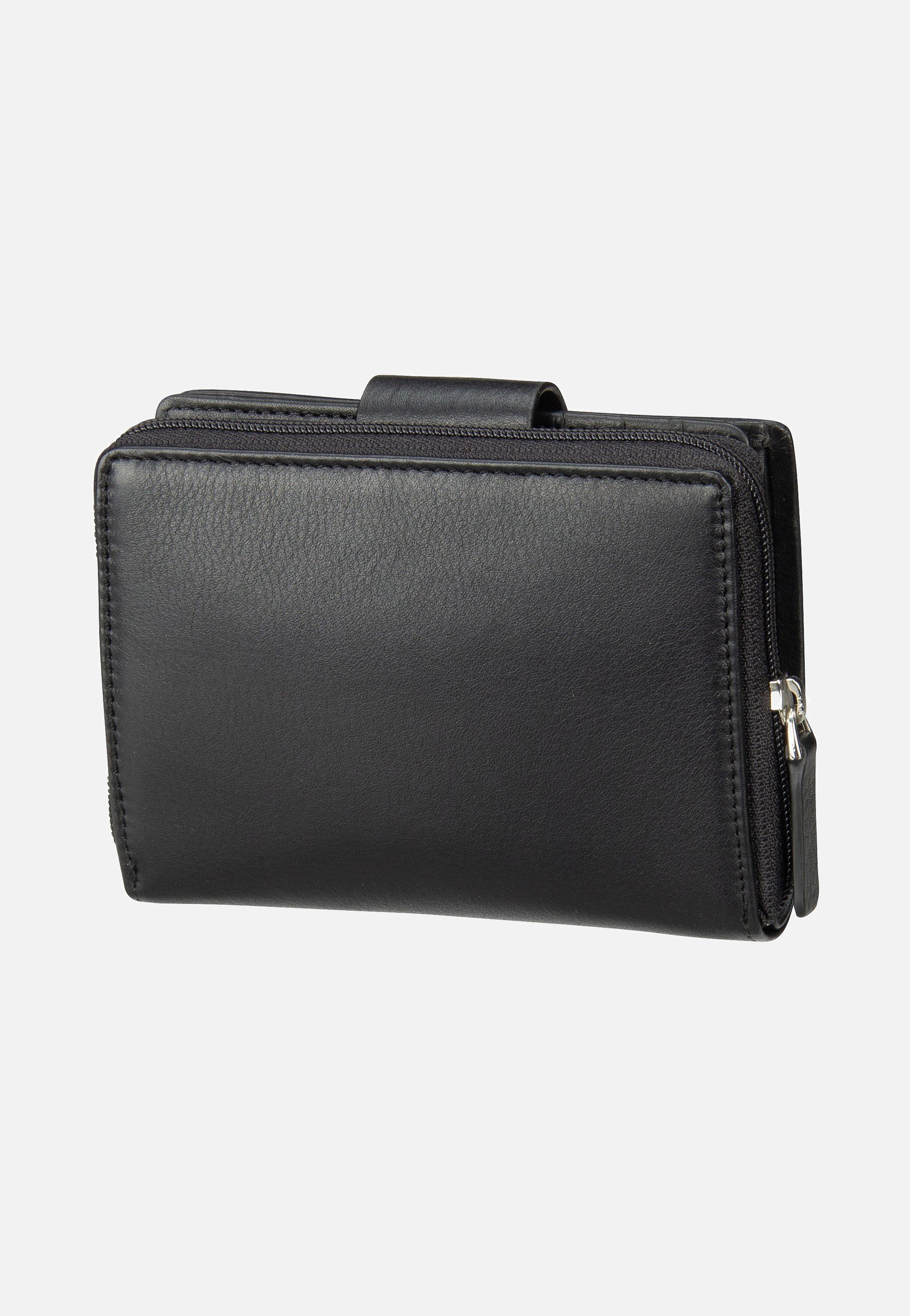 Maître Henau Diethilde Purse MH9FZ Black Portemonnaie