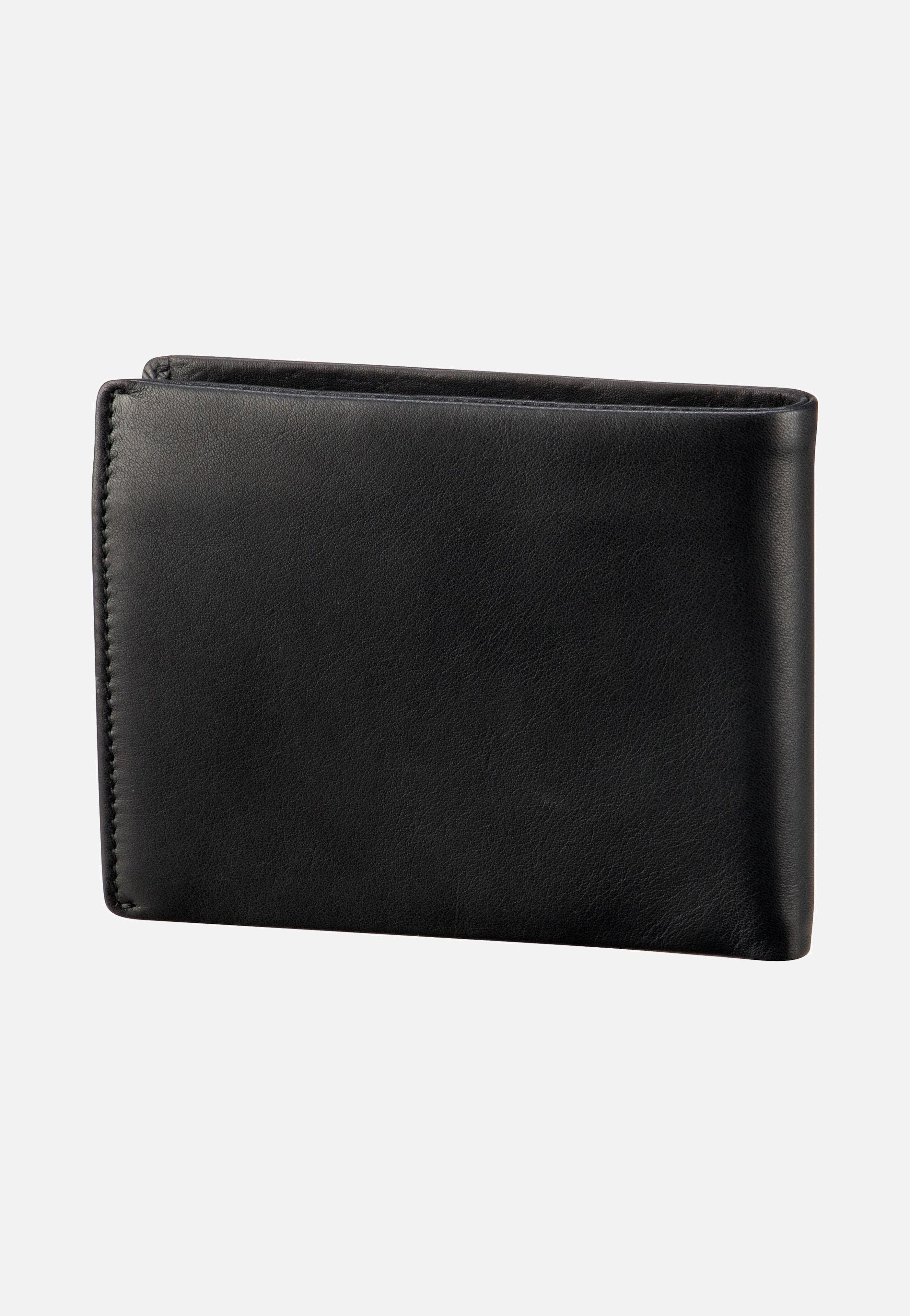 Maître Hundsbach Galbert Billfold H10 Black Portemonnaie