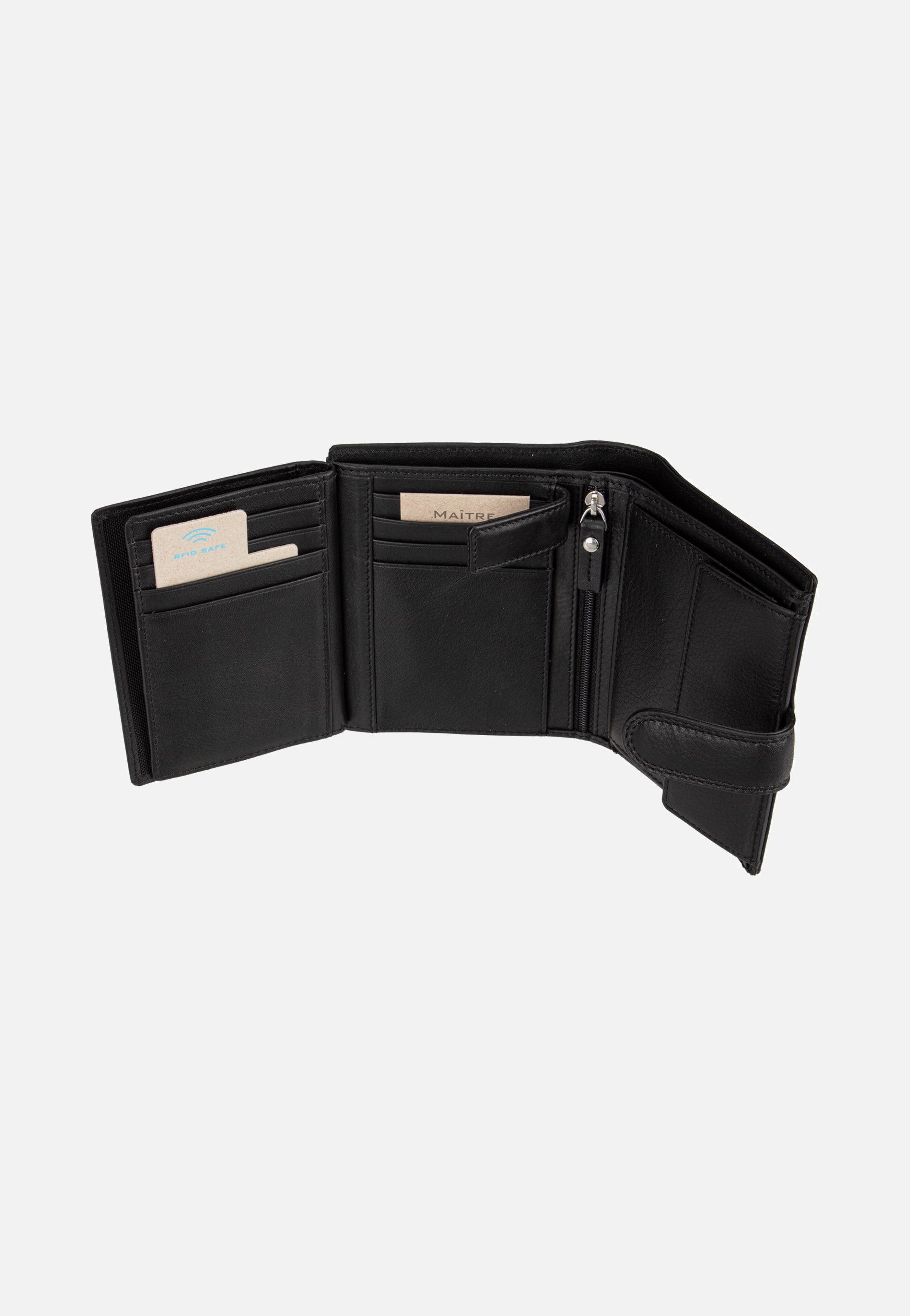 Maître Modard Dawina Purse MV9F Black Portemonnaie