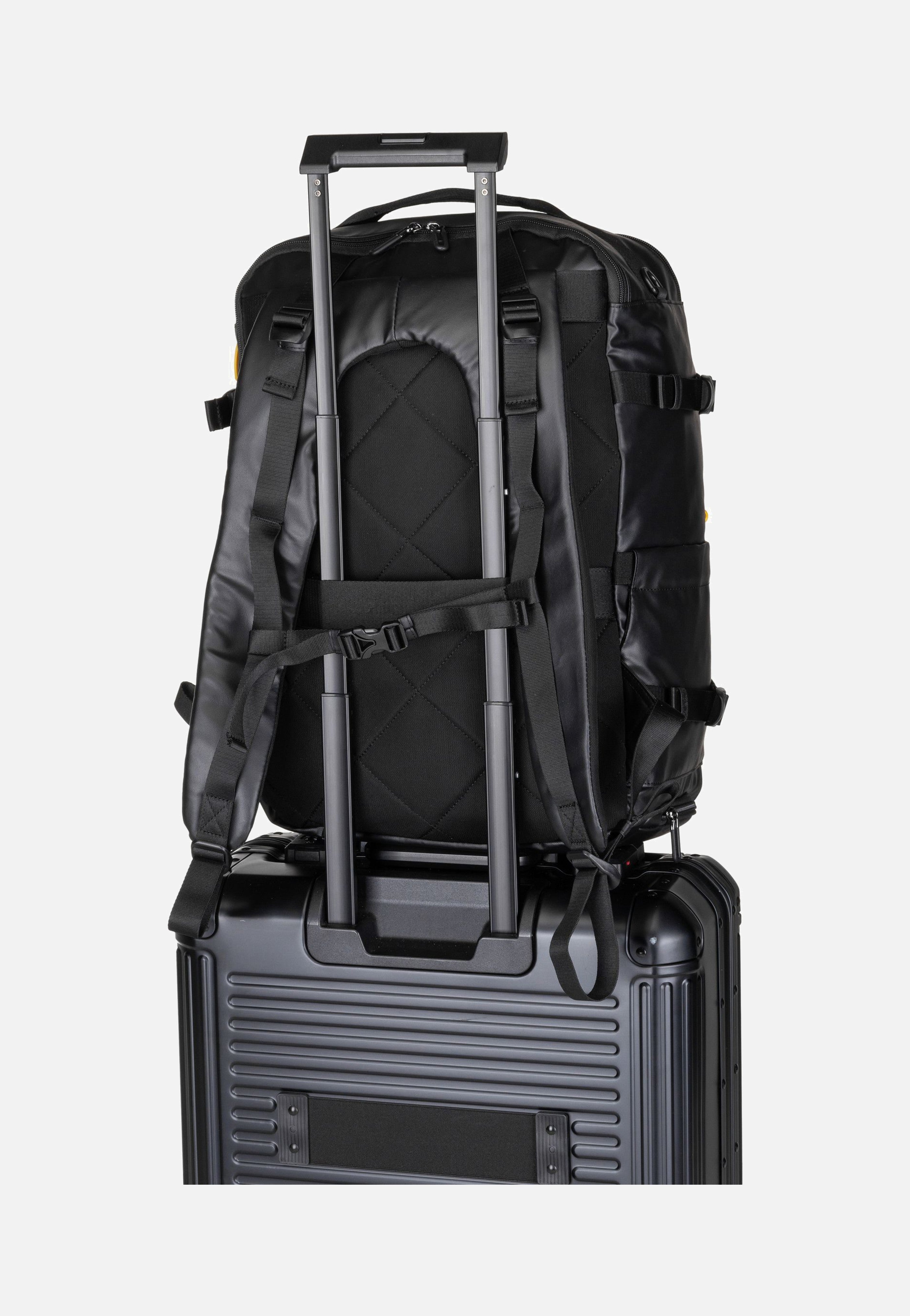 Mandarina Duck Eco Coated OST06 Black Travel Rucksack