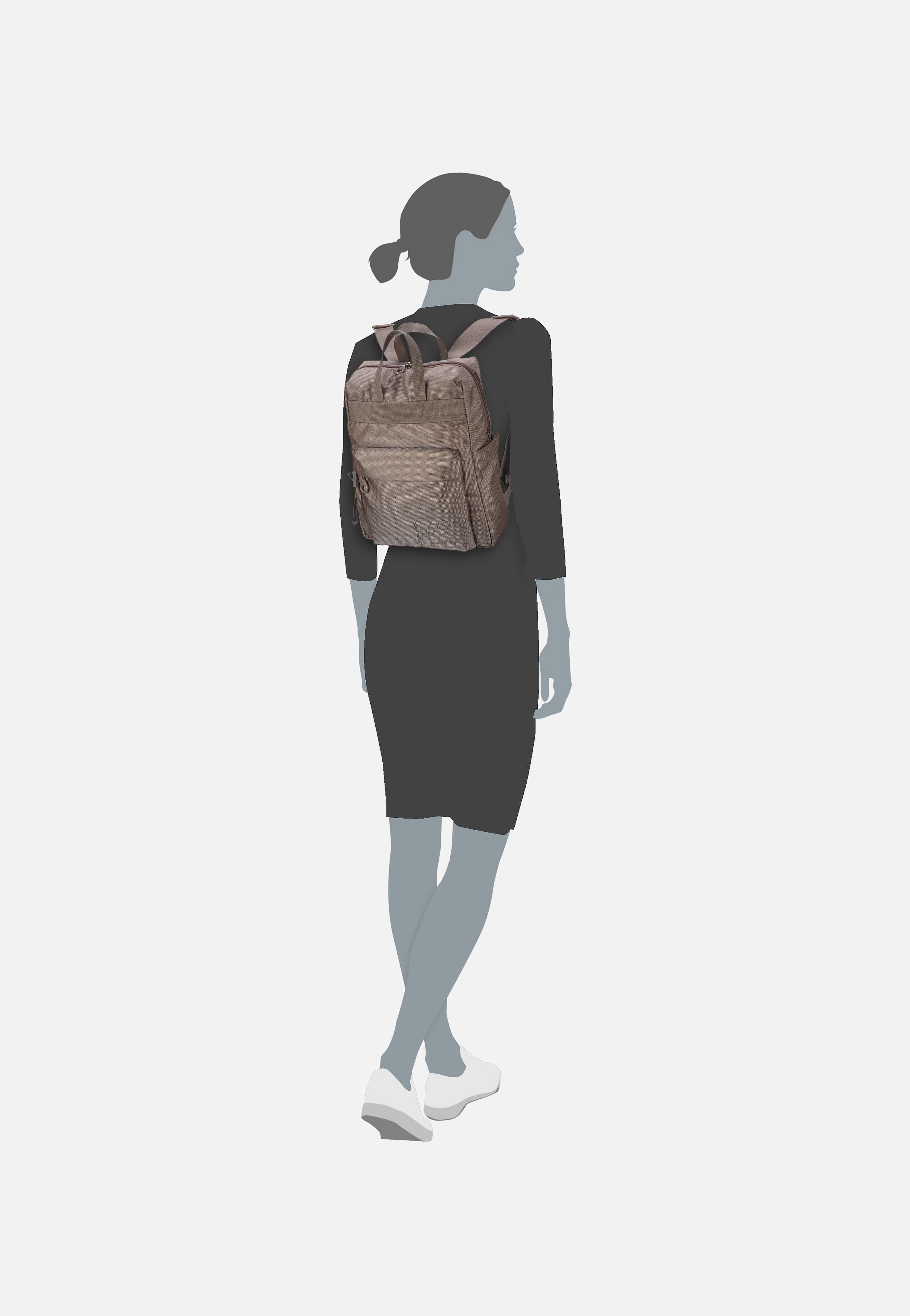 Mandarina Duck MD20 QMT17 Taupe Rucksack