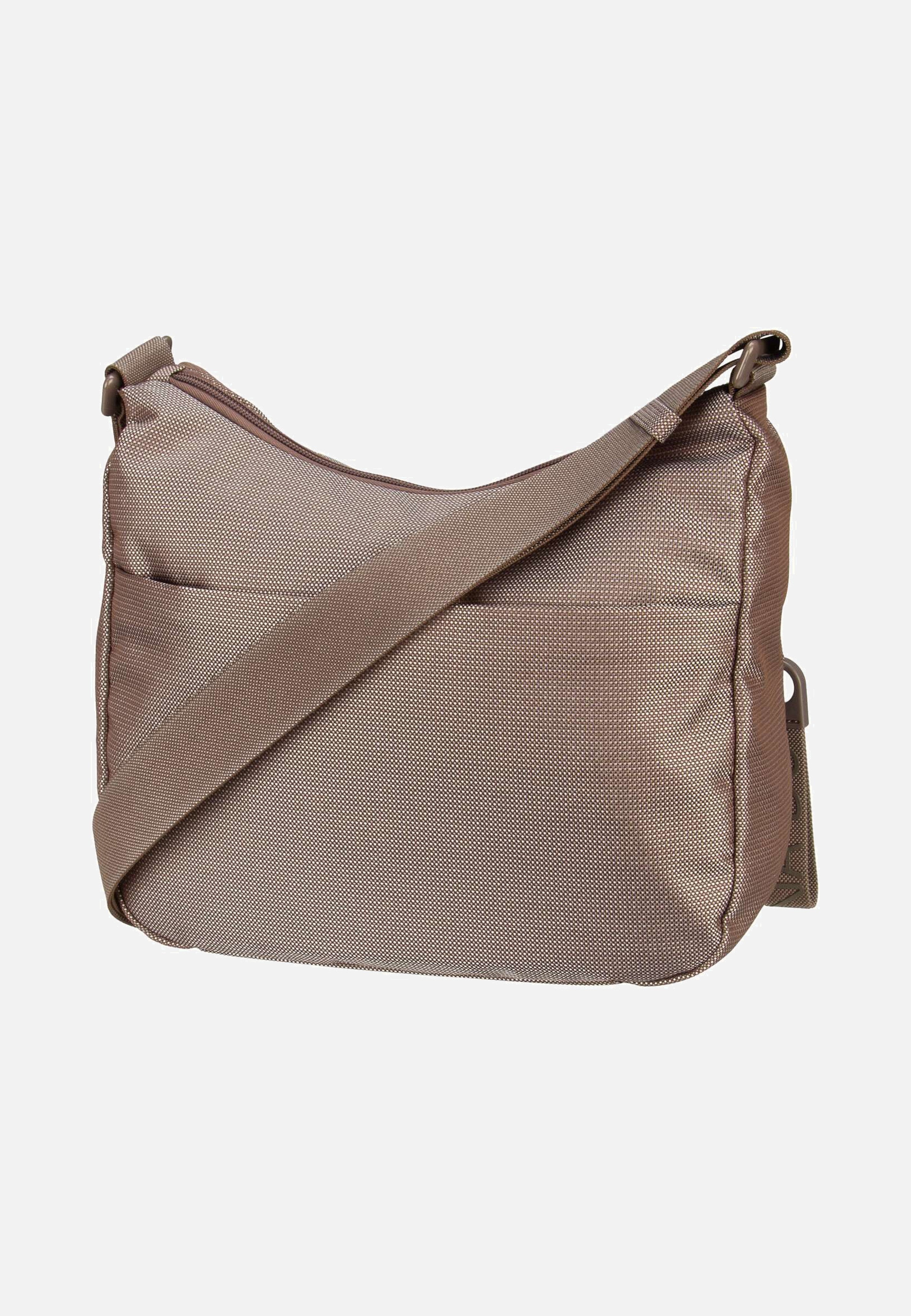 Mandarina Duck MD20 Medium Hobo QMT37 Taupe Hobo Bag
