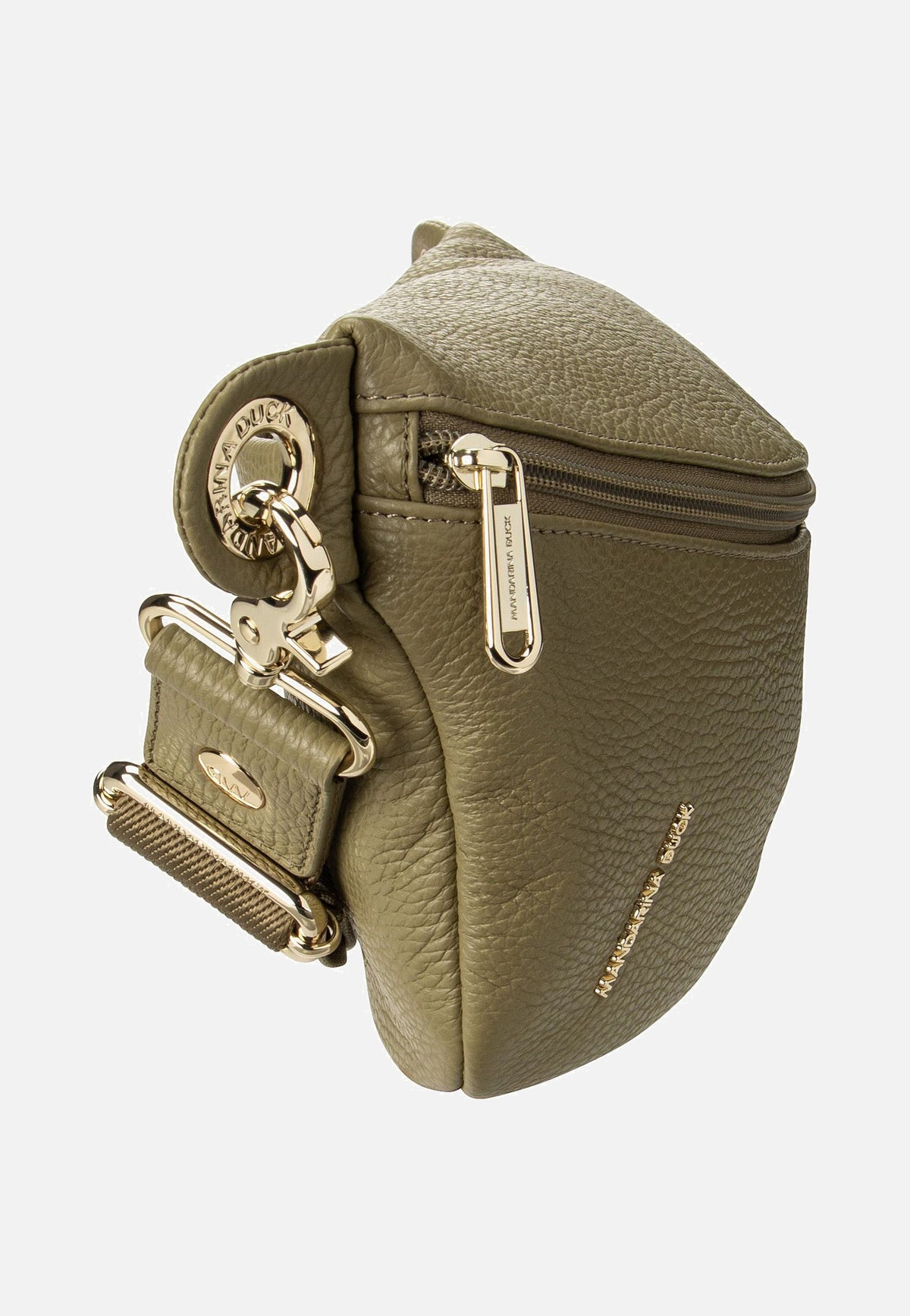 Mandarina Duck Mellow Leather Bum Bag FZT73 Aloe Bauchtasche