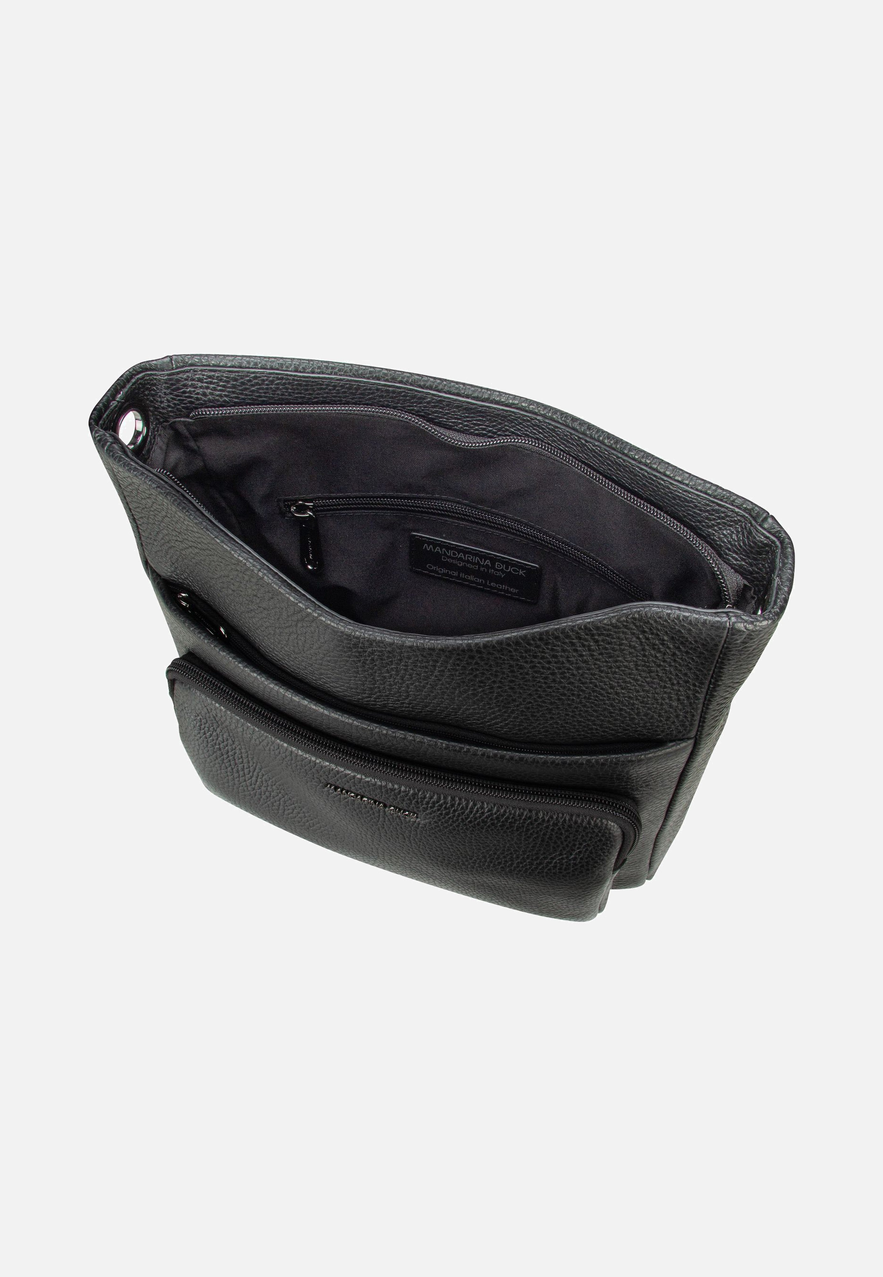Mandarina Duck Mellow Leather FZT10 Nero Umhängetasche