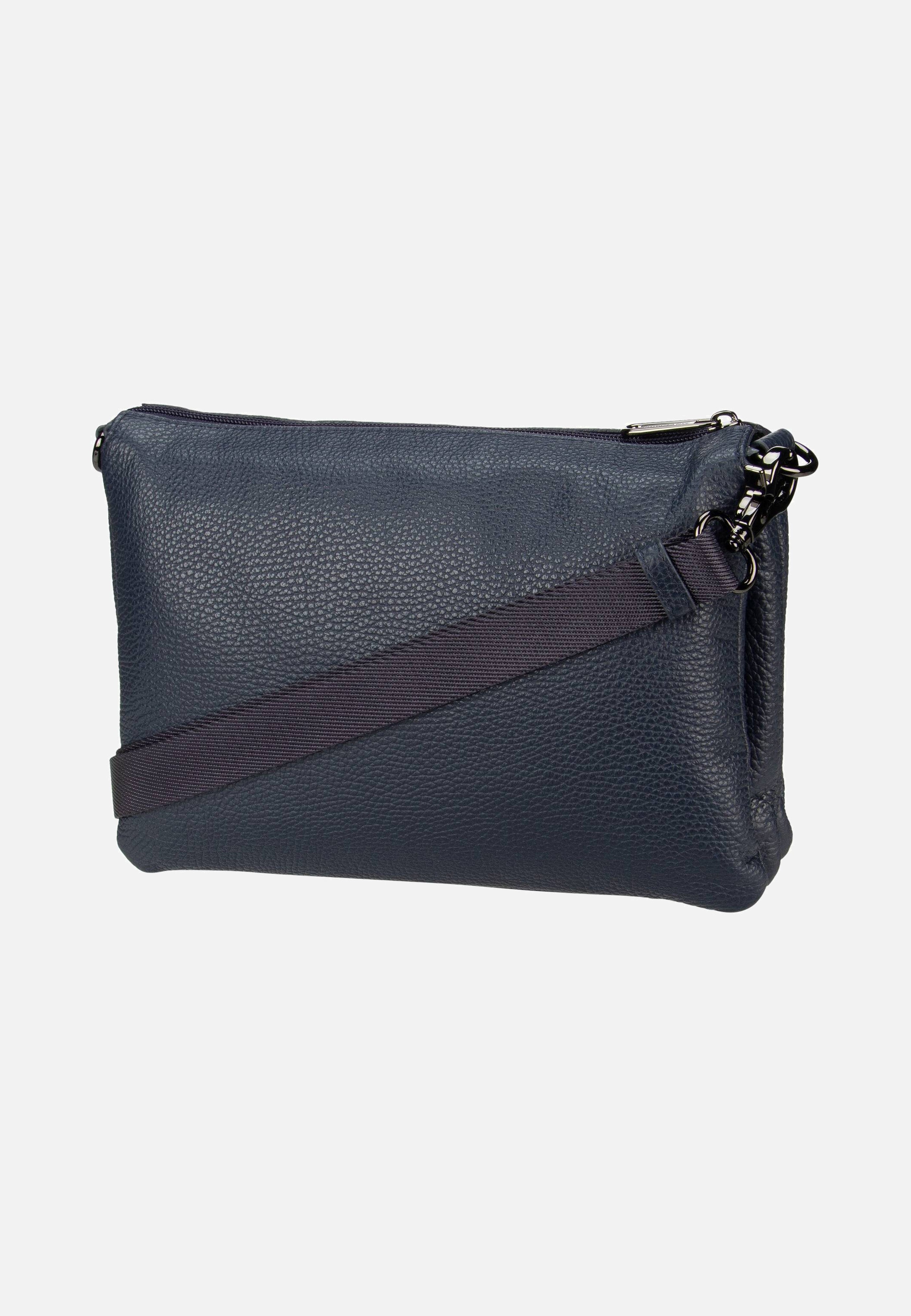 Mandarina Duck Mellow Leather FZT12 Dress Blue Umhängetasche