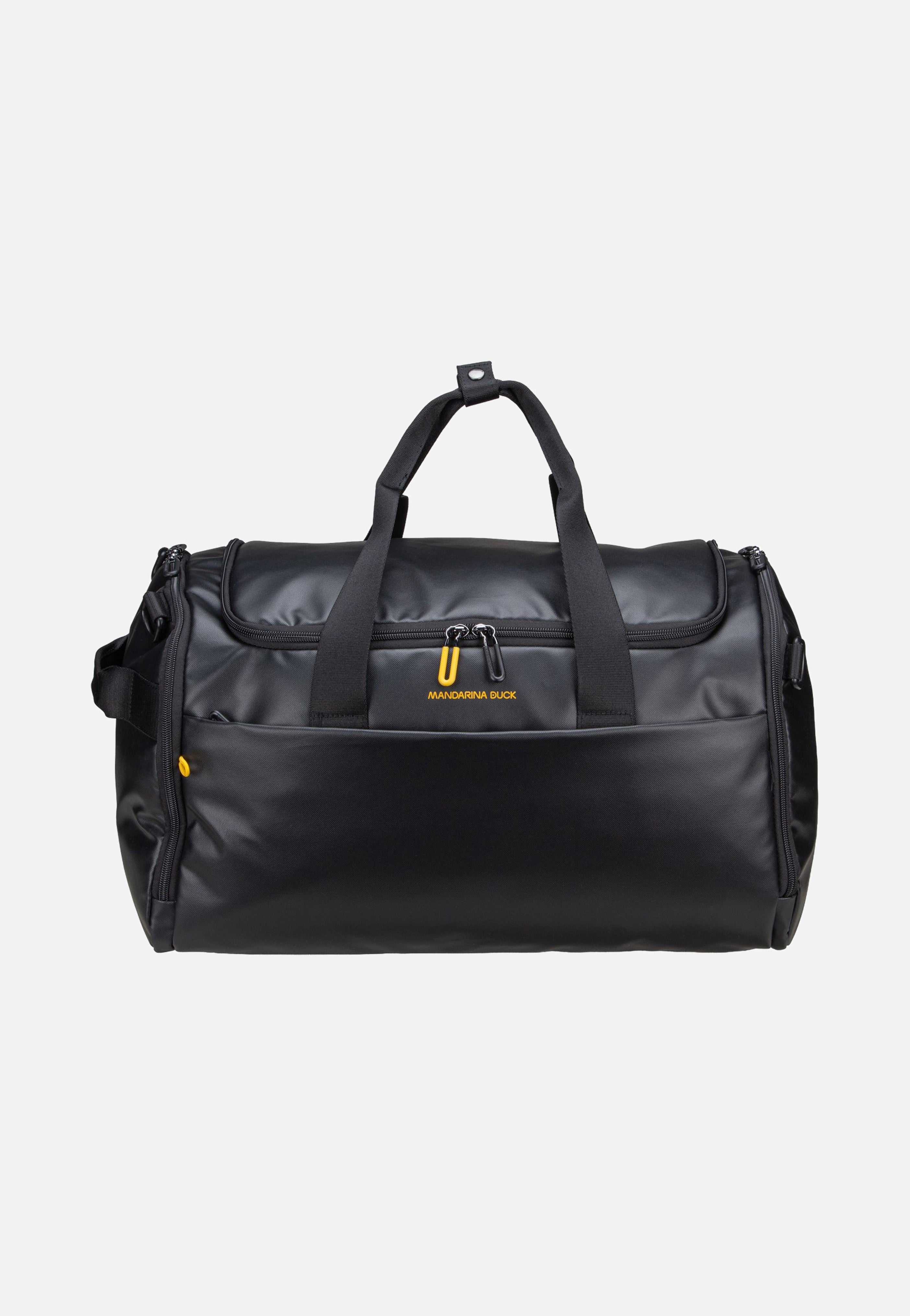 Mandarina Duck Eco Coated Duffle Black Dufflebag