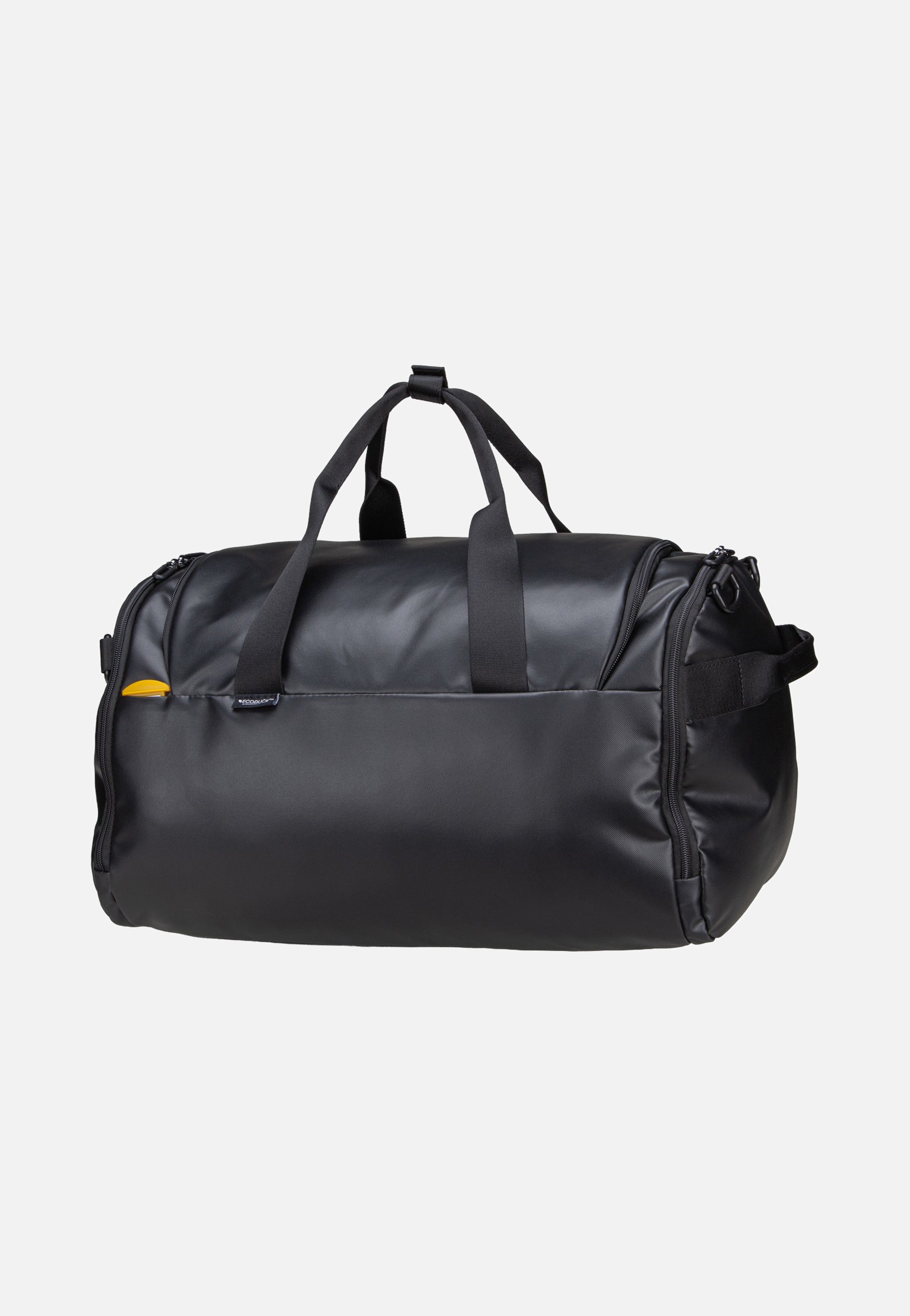 Mandarina Duck Eco Coated Duffle Black Dufflebag
