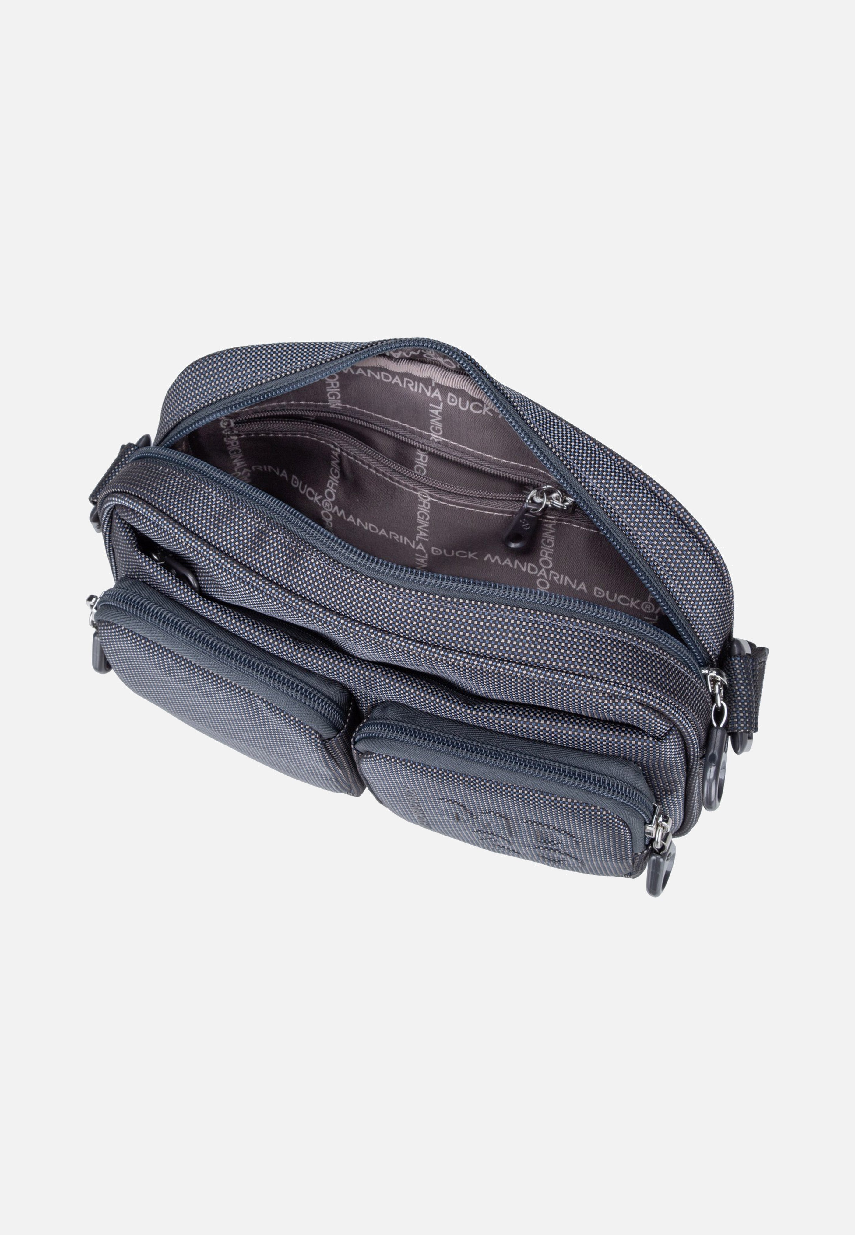 Mandarina Duck MD20 Camera QMT74 Steel Crossbody Bag