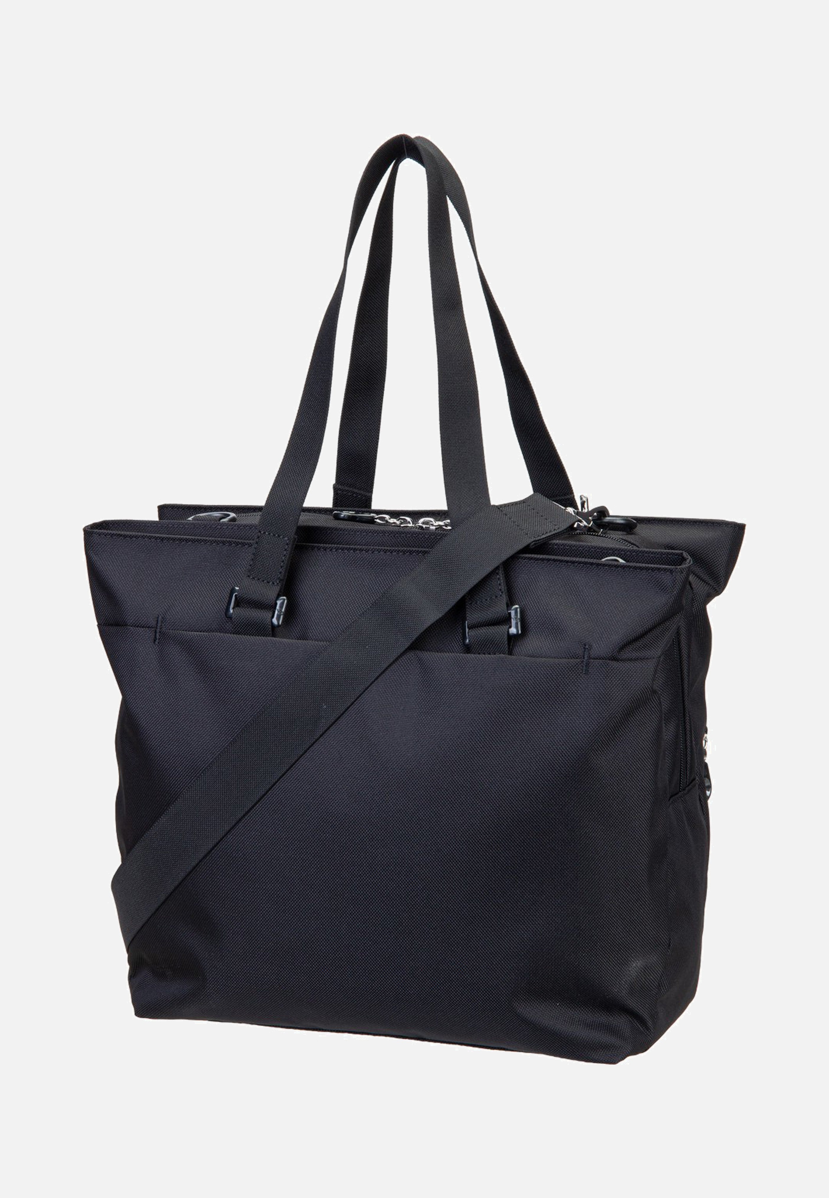 Mandarina Duck MD20 Double Zip QMT73 Black Shopper