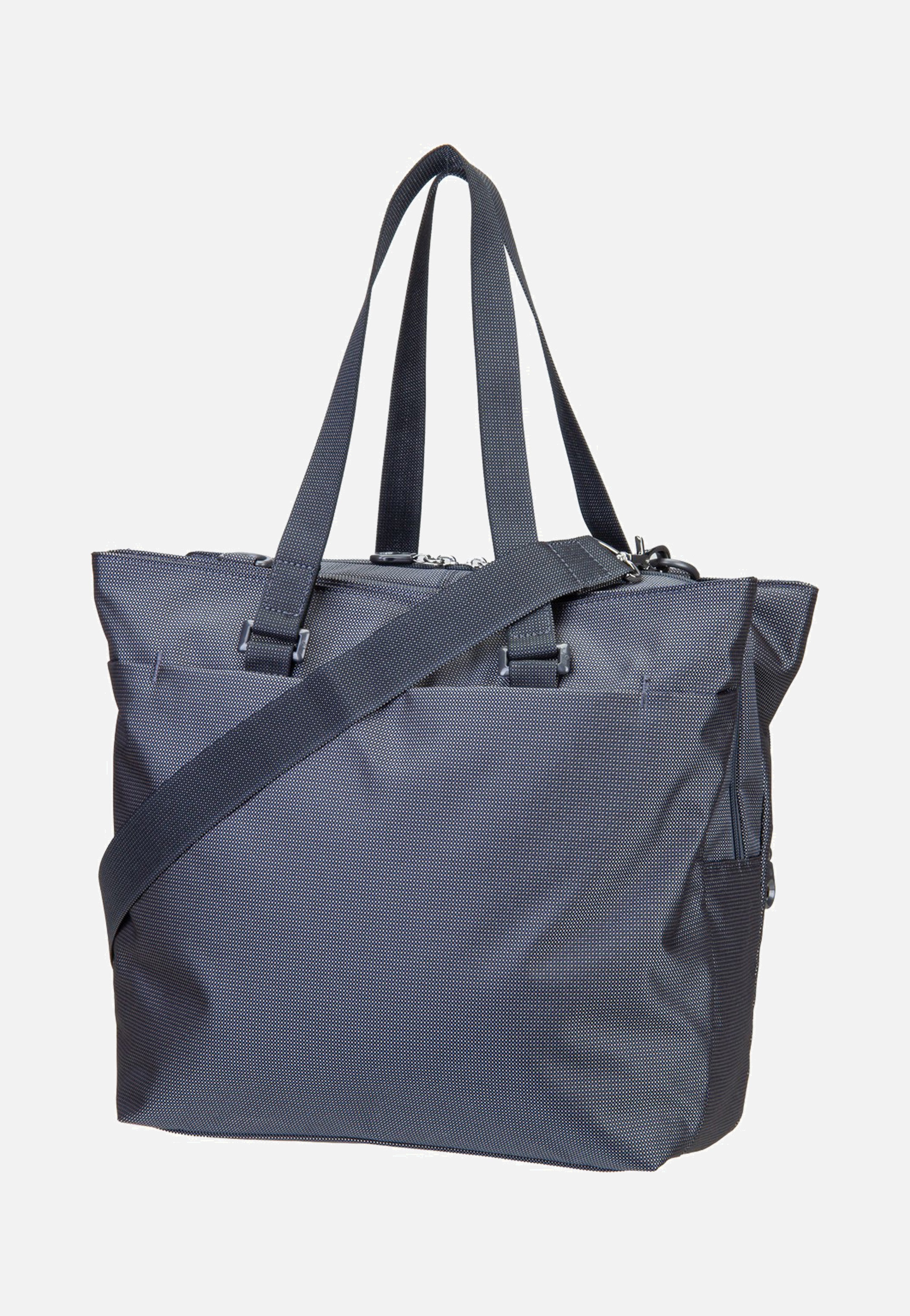 Mandarina Duck MD20 Double Zip QMT73 Steel Shopper