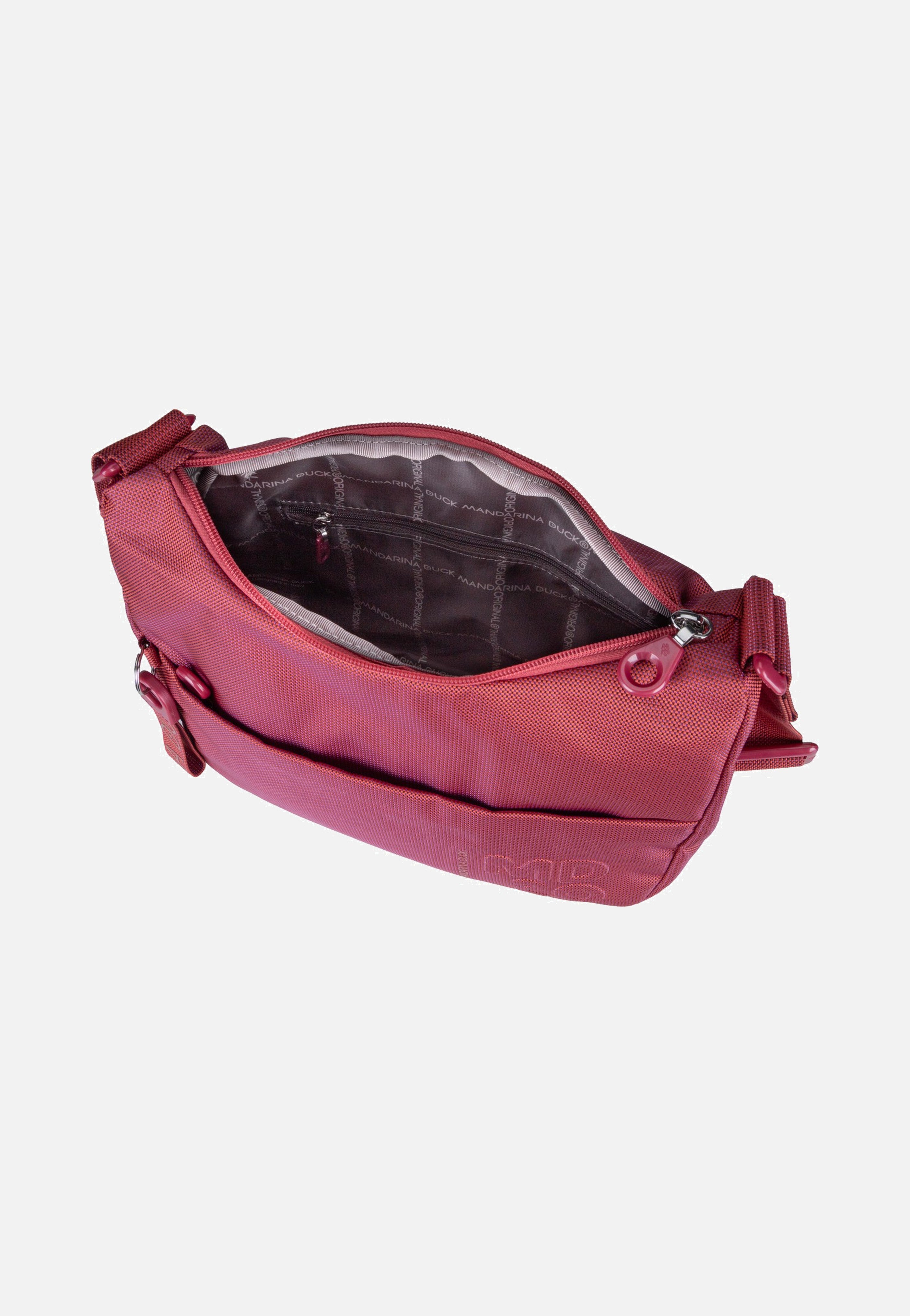 Mandarina Duck MD20 Medium Hobo QMT37 Cranberry Hobo Bag