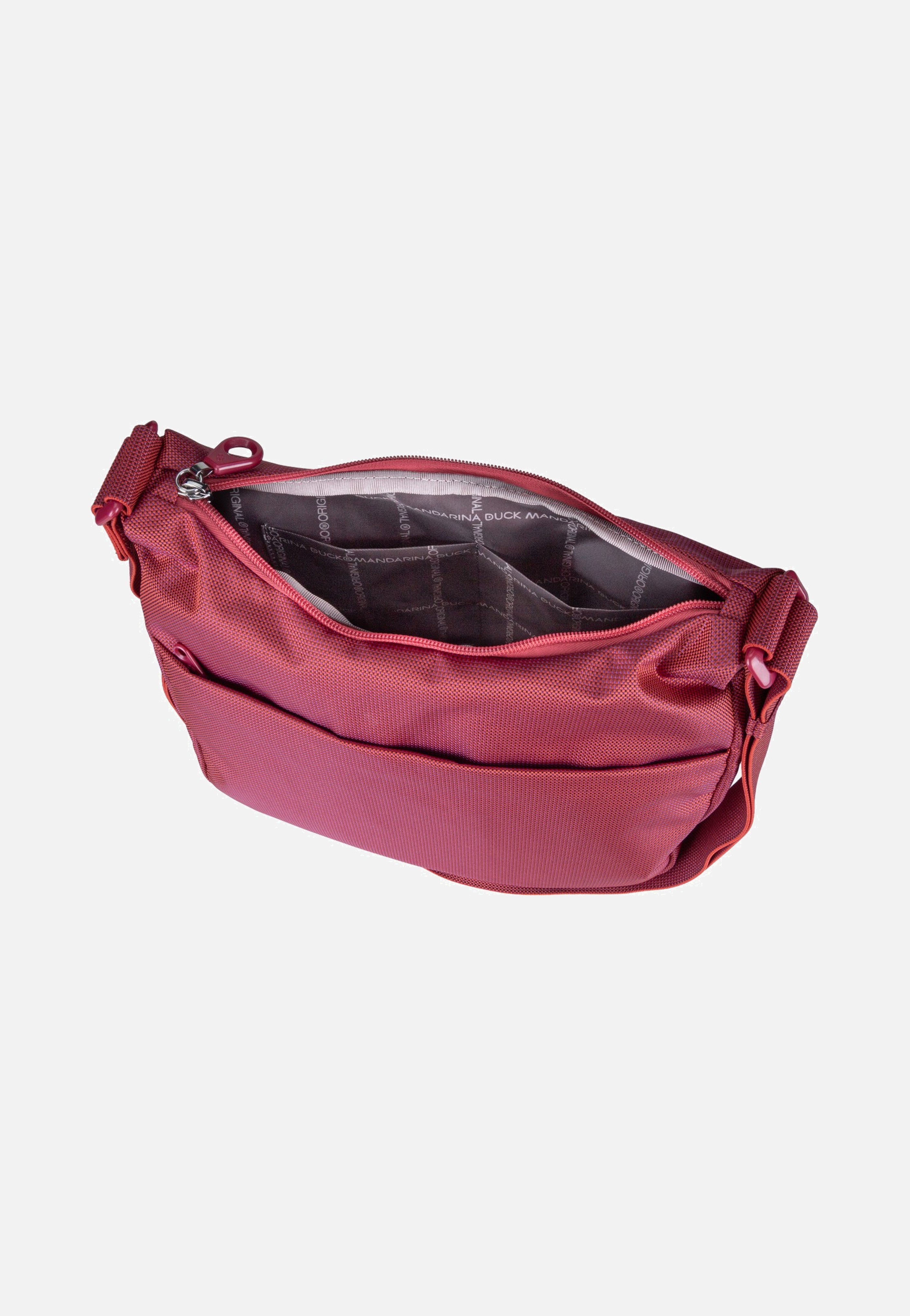 Mandarina Duck MD20 Medium Hobo QMT37 Cranberry Hobo Bag
