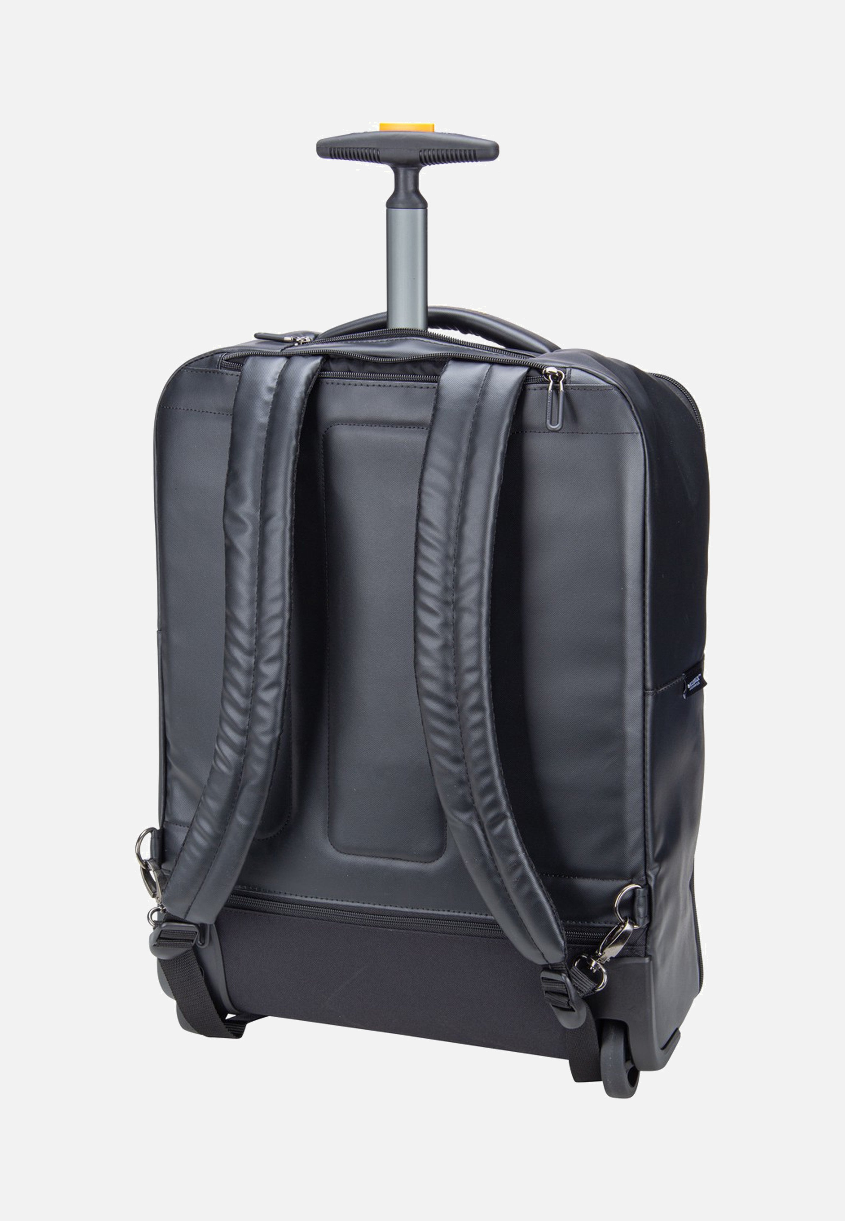 Mandarina Duck Eco Coated OSV06 Black Backpack Trolley