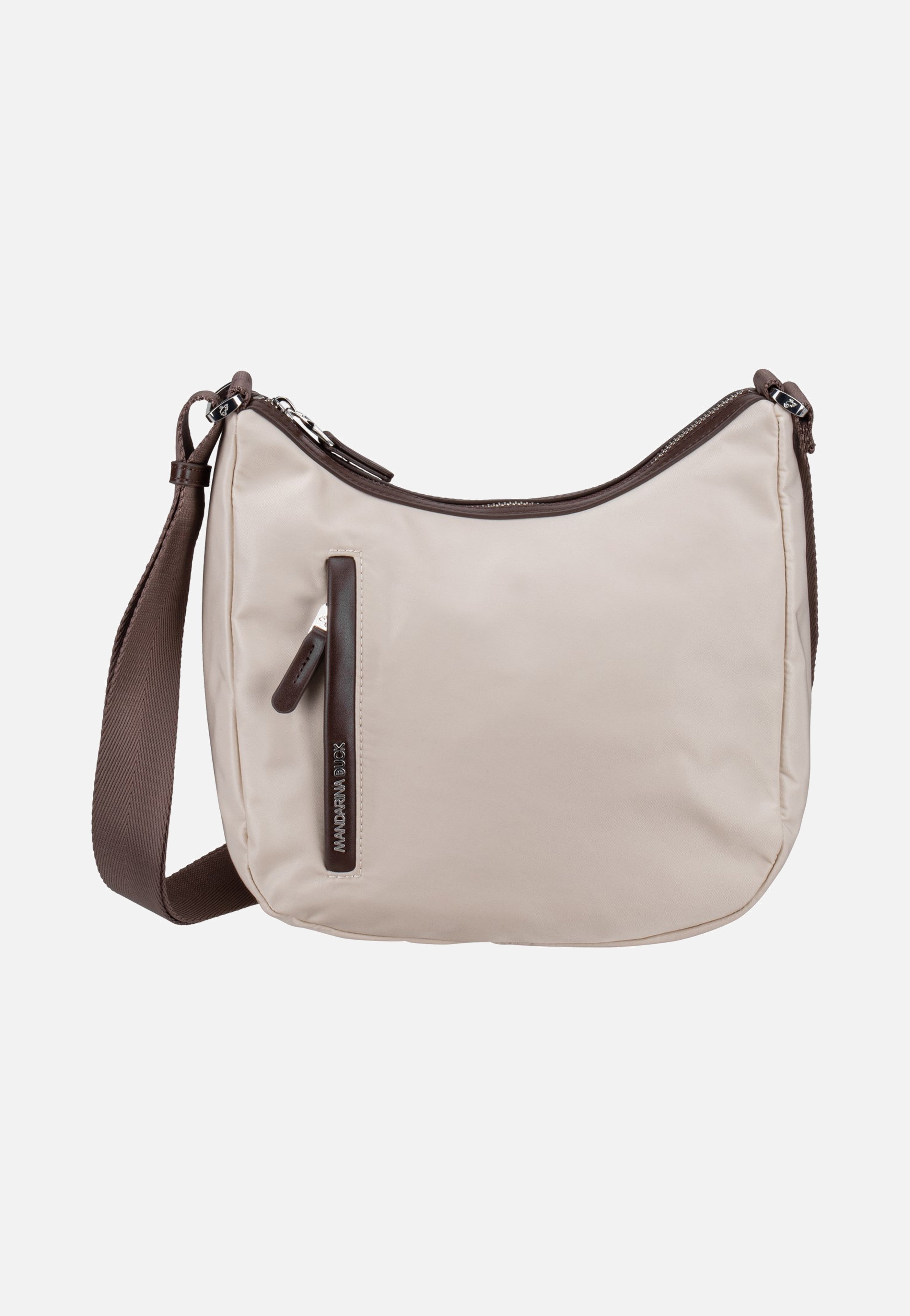 Mandarina Duck Hunter Medium VCT40 Latte Hobo Bag