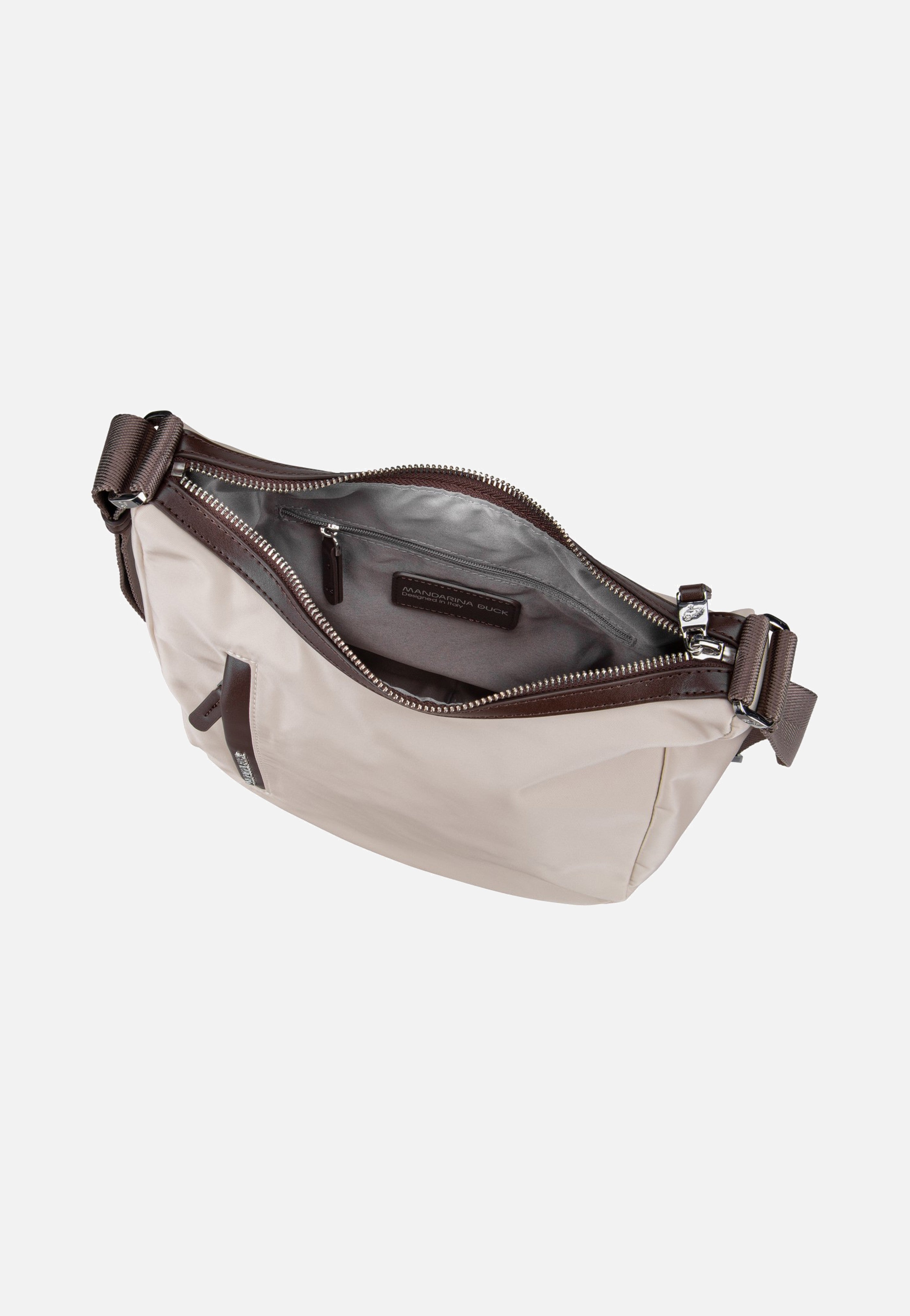 Mandarina Duck Hunter Medium VCT40 Latte Hobo Bag