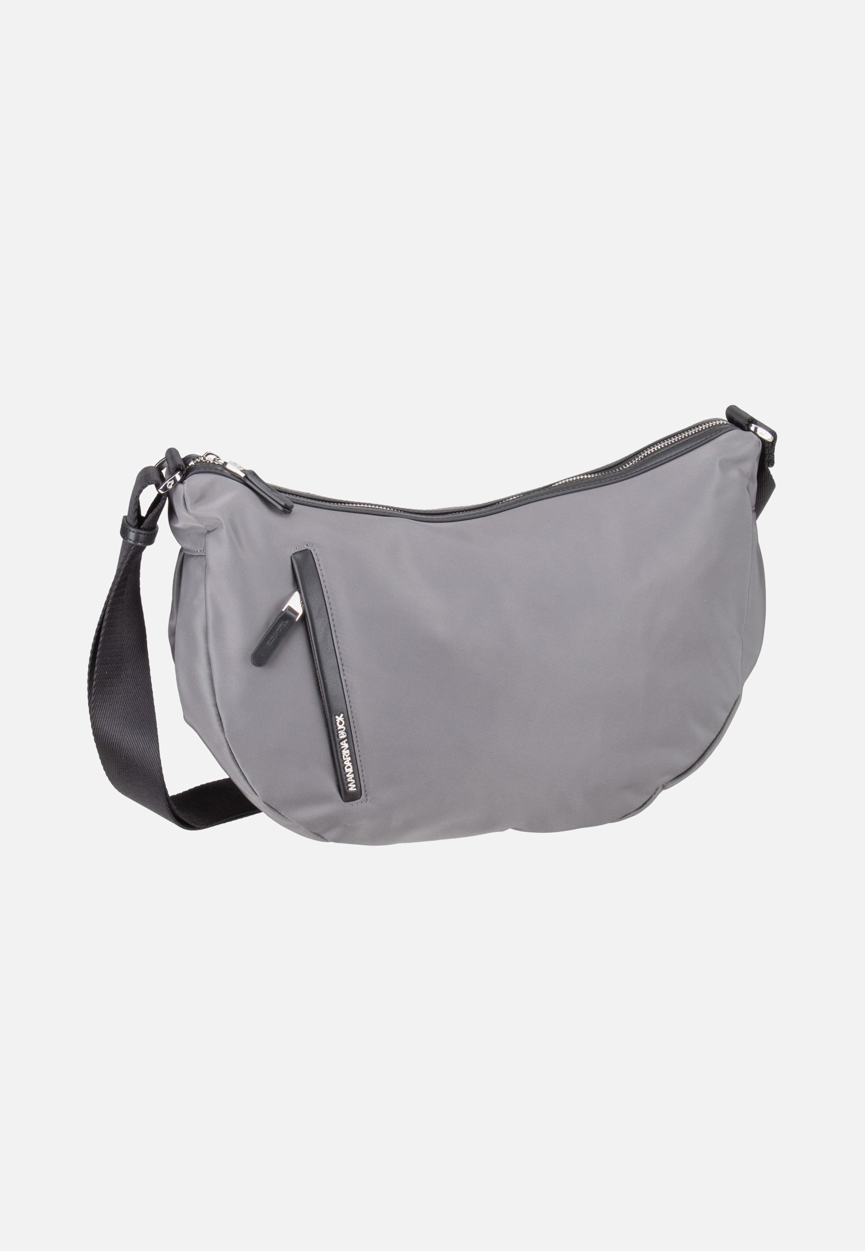 Mandarina Duck Hunter Medium VCT46 Smoked Pearl Hobo Bag
