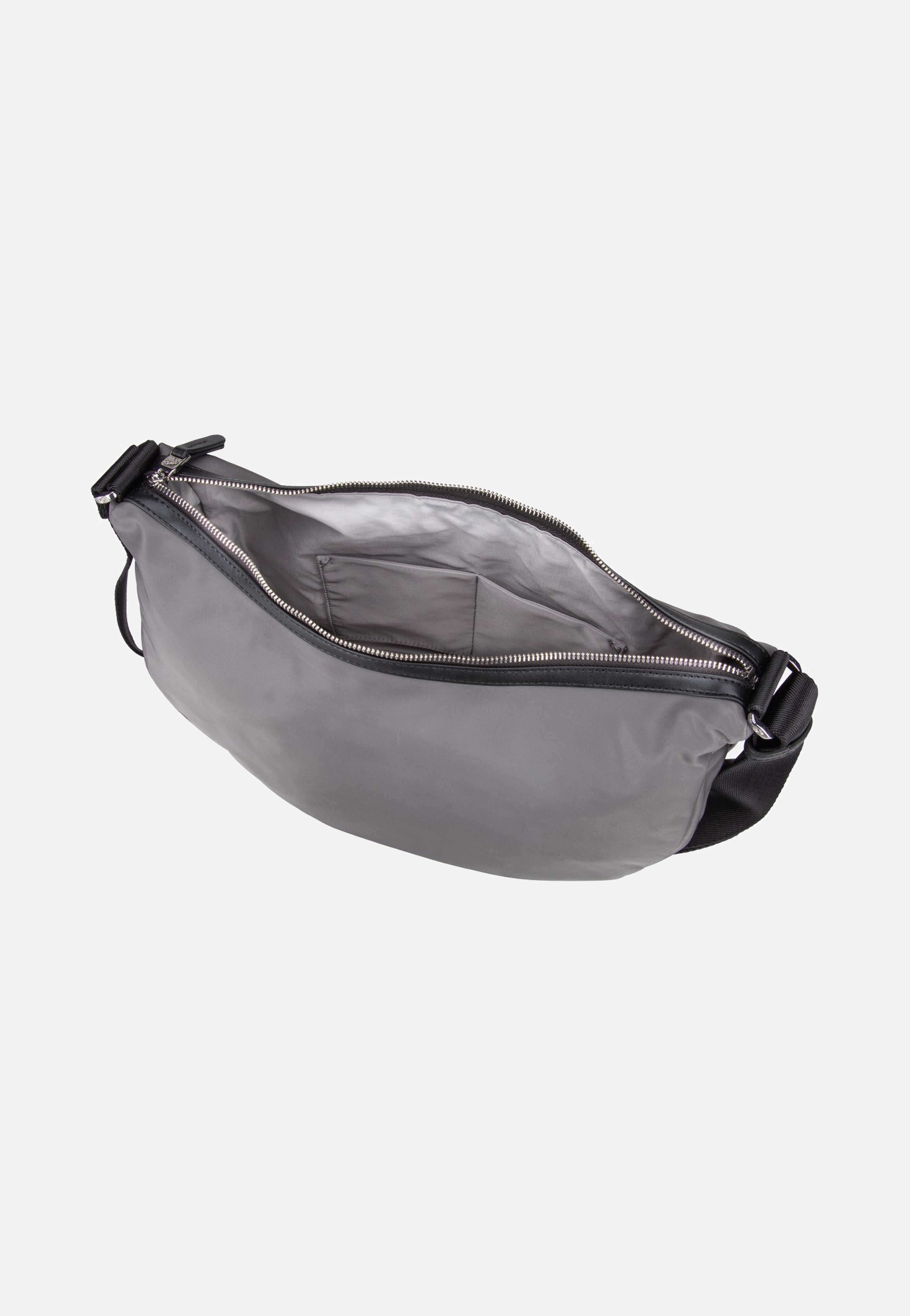Mandarina Duck Hunter Medium VCT46 Smoked Pearl Hobo Bag
