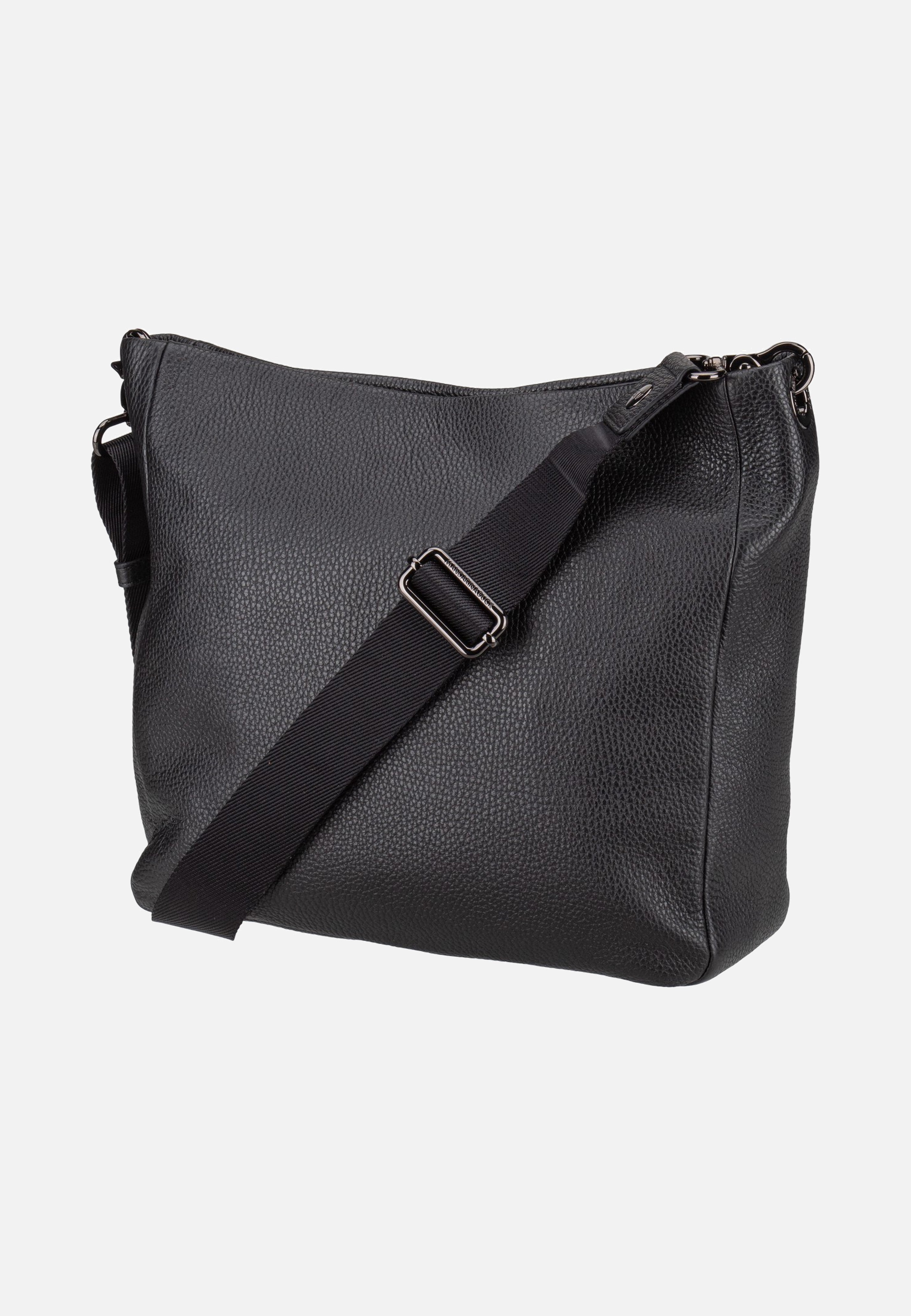 Mandarina Duck Mellow Leather Large FZT04 Nero Umhängetasche
