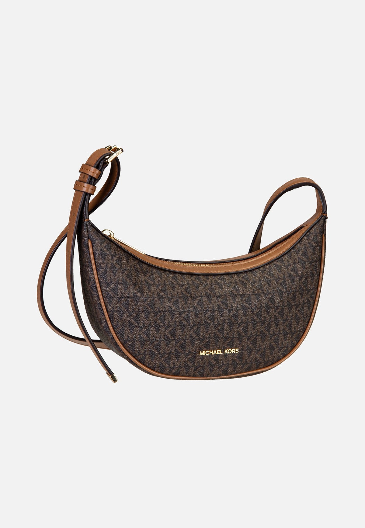 Michael Kors Skye MD Conv Sling Xbody Brown/Acorn Crossbody Bag