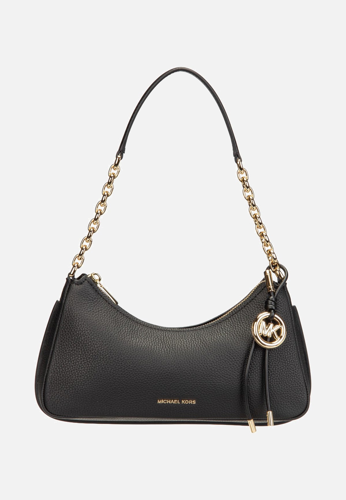 Michael Kors Nolita MD Chain Pouchette Black Evening Bag