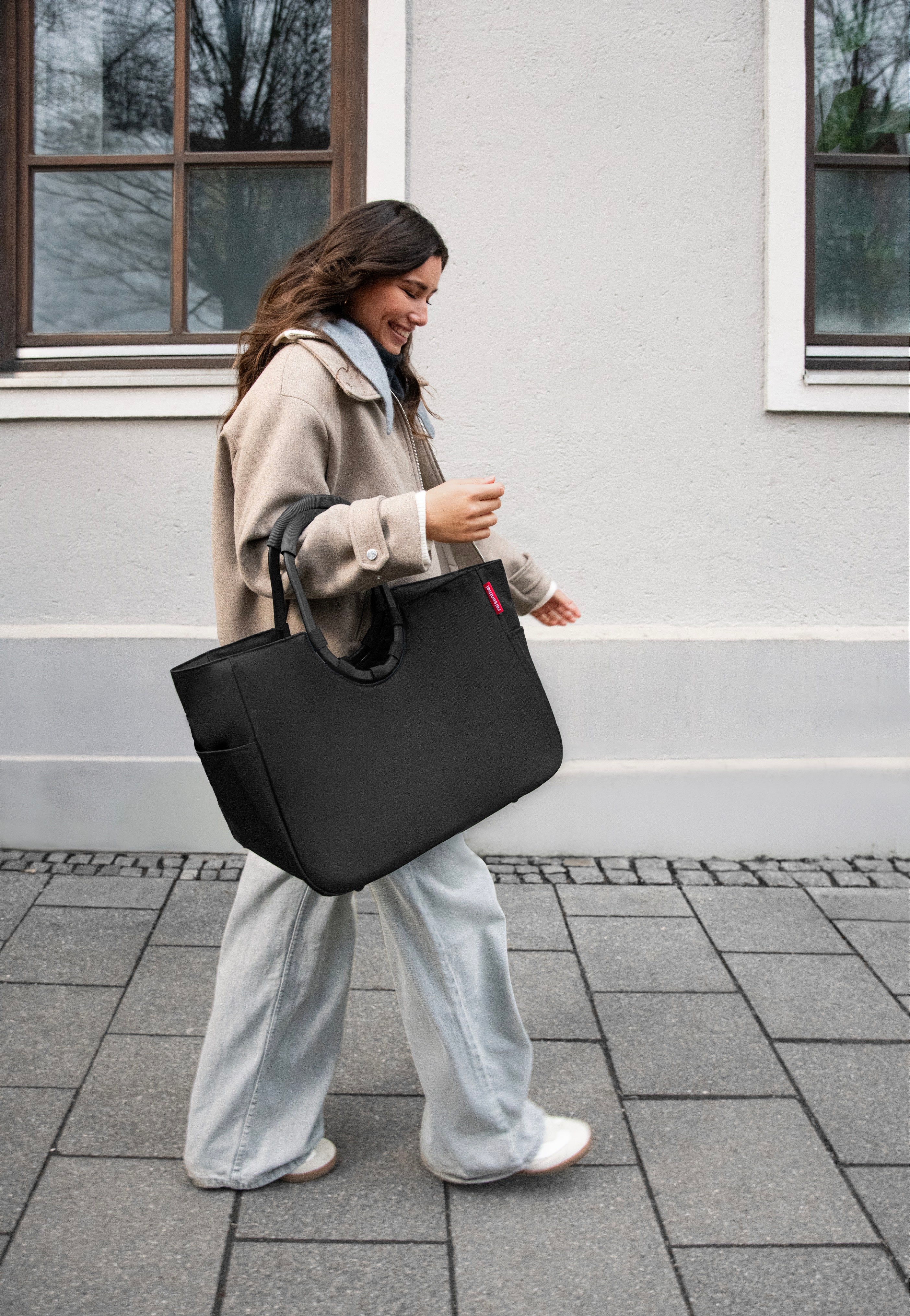 reisenthel Loopshopper L Frame Black Shopping Basket