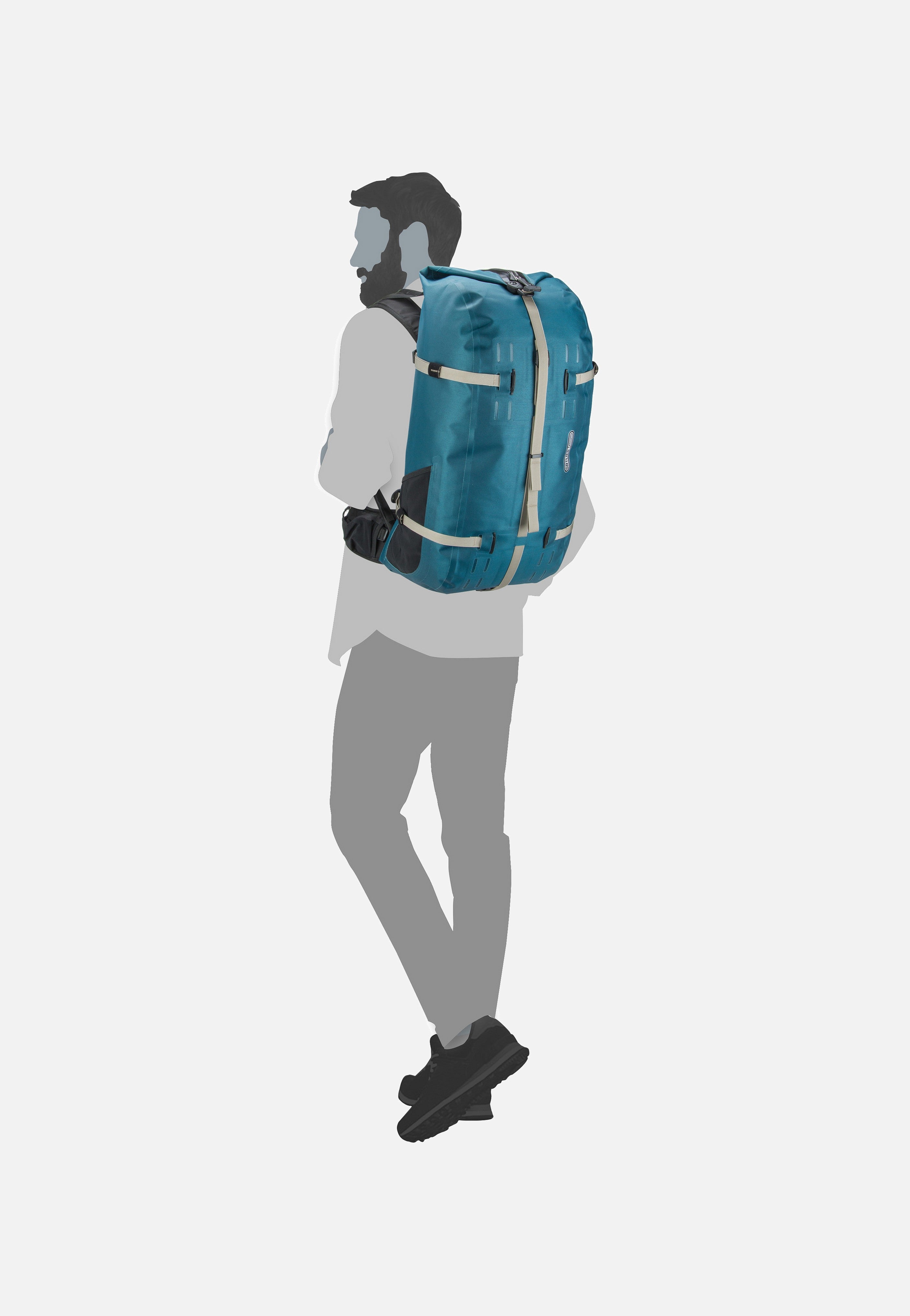 ORTLIEB Atrack 45L Petrol Reiserucksack
