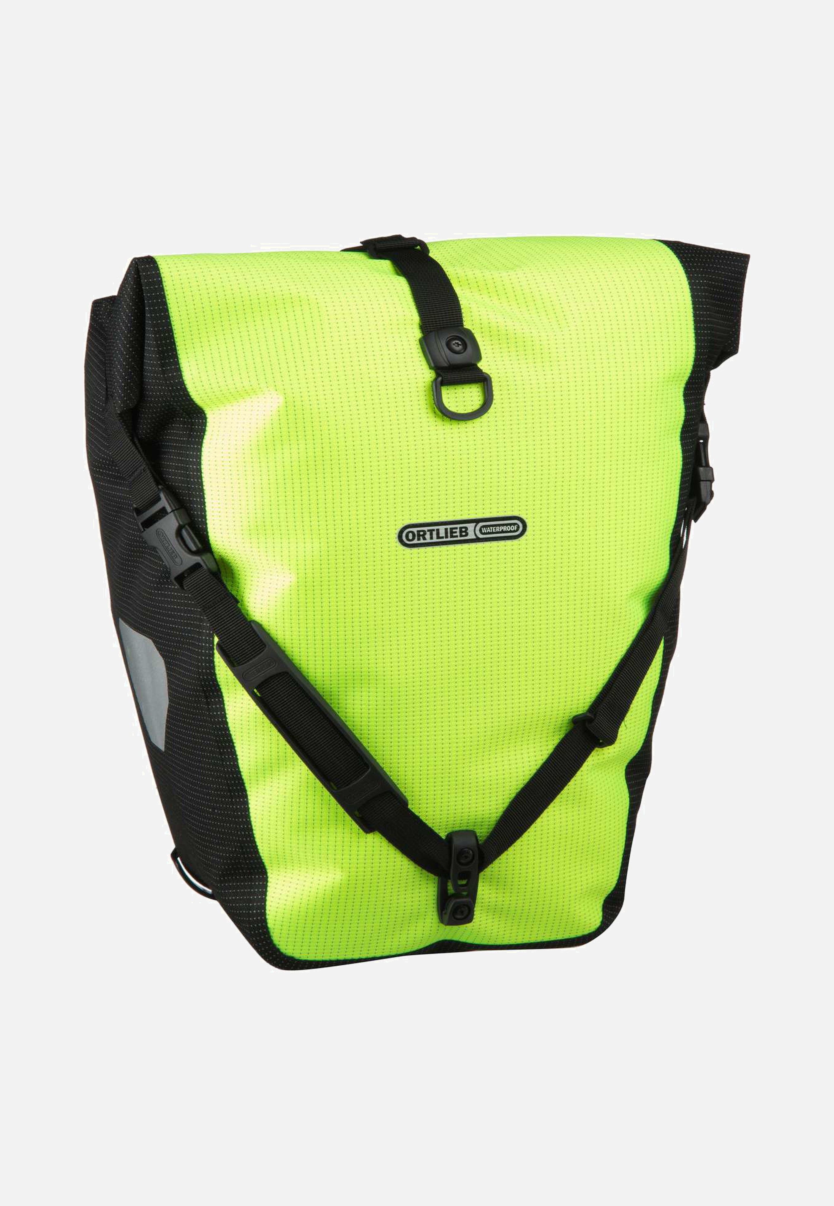 ORTLIEB Back-Roller High Visibility Single QL2.1 Neongelb Schwarz Reflex Fahrradtasche