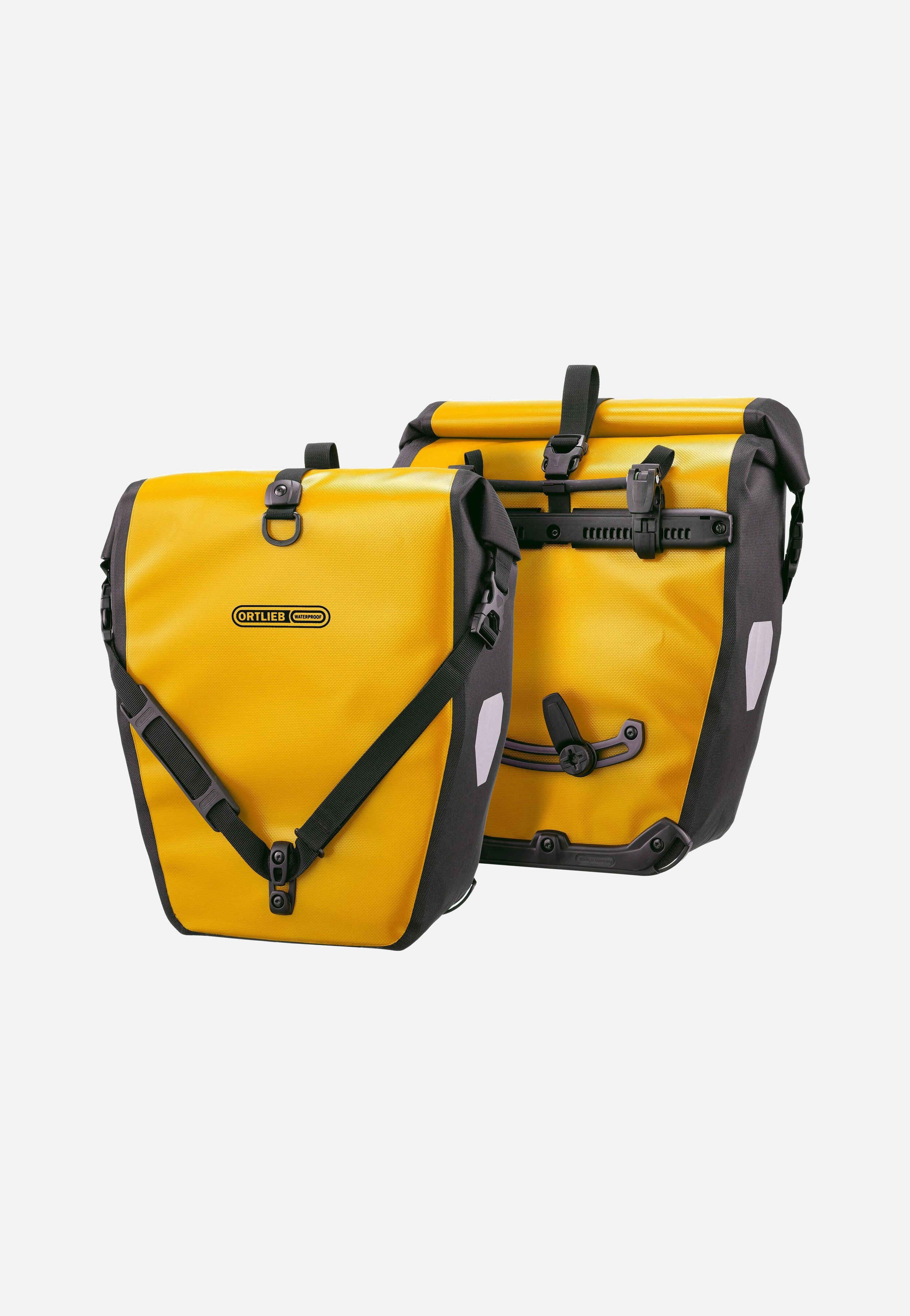 ORTLIEB Back-Roller Sonnengelb Schwarz Fahrradtasche