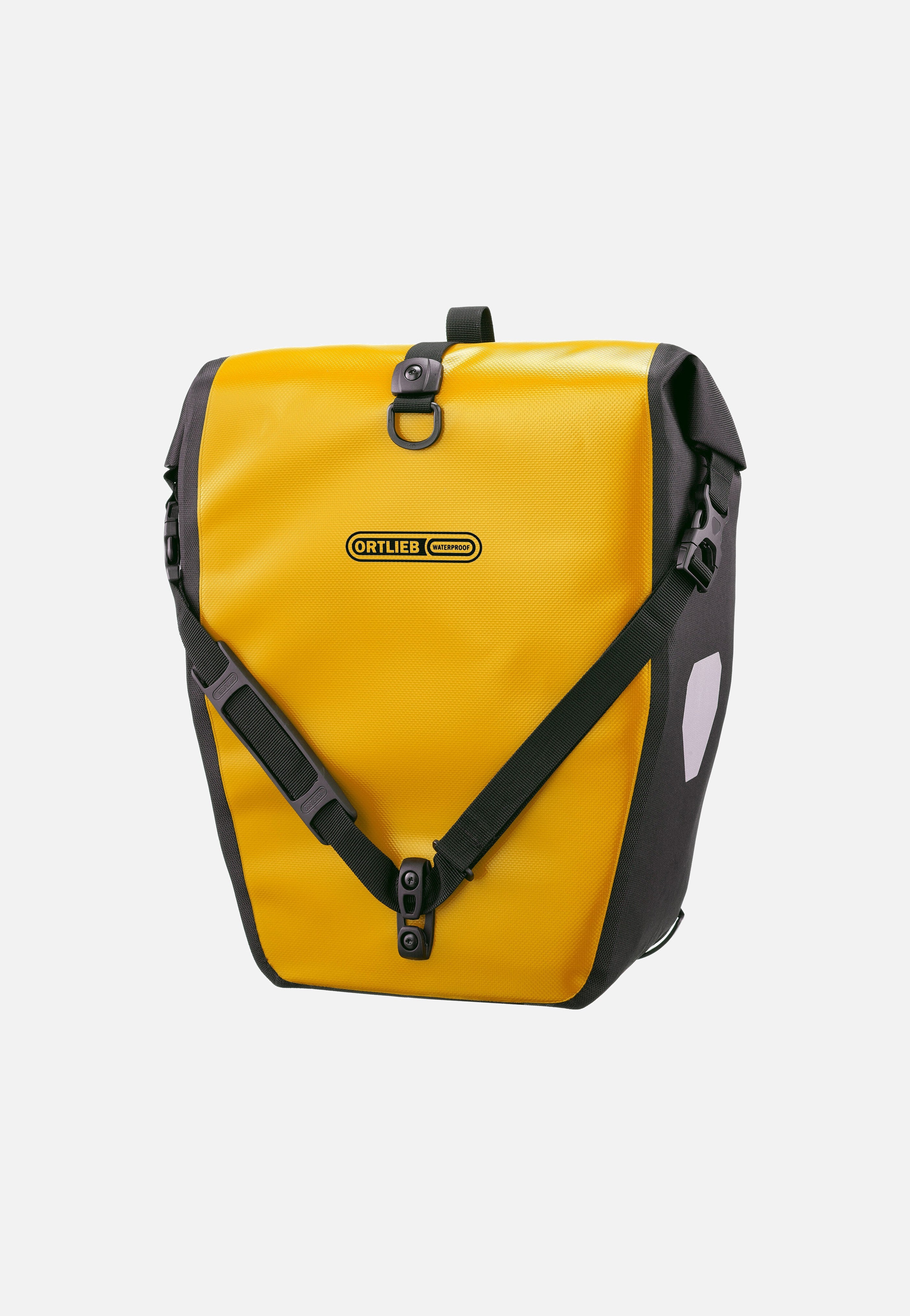 ORTLIEB Back-Roller Sonnengelb Schwarz Fahrradtasche