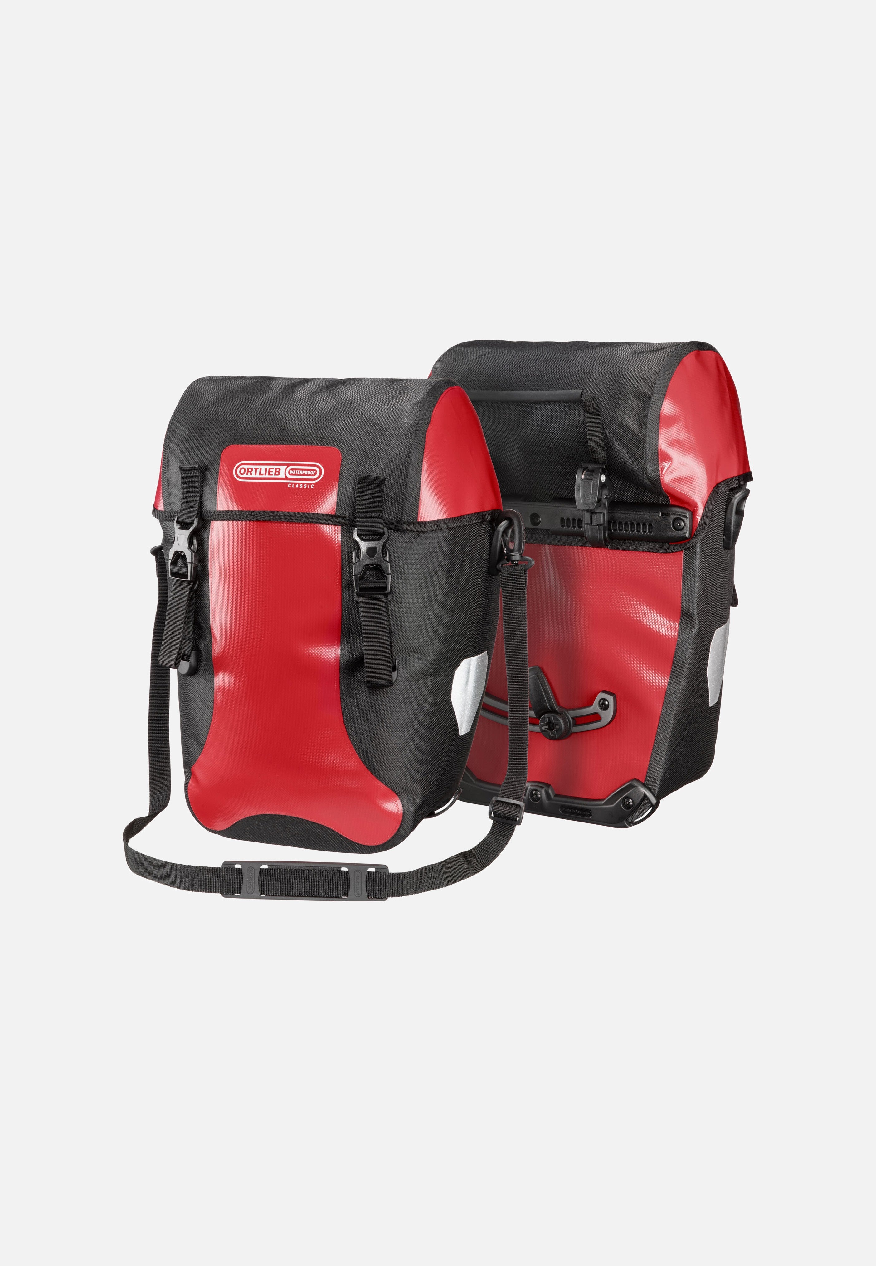 ORTLIEB Bike-Packer Rot Schwarz Fahrradtasche