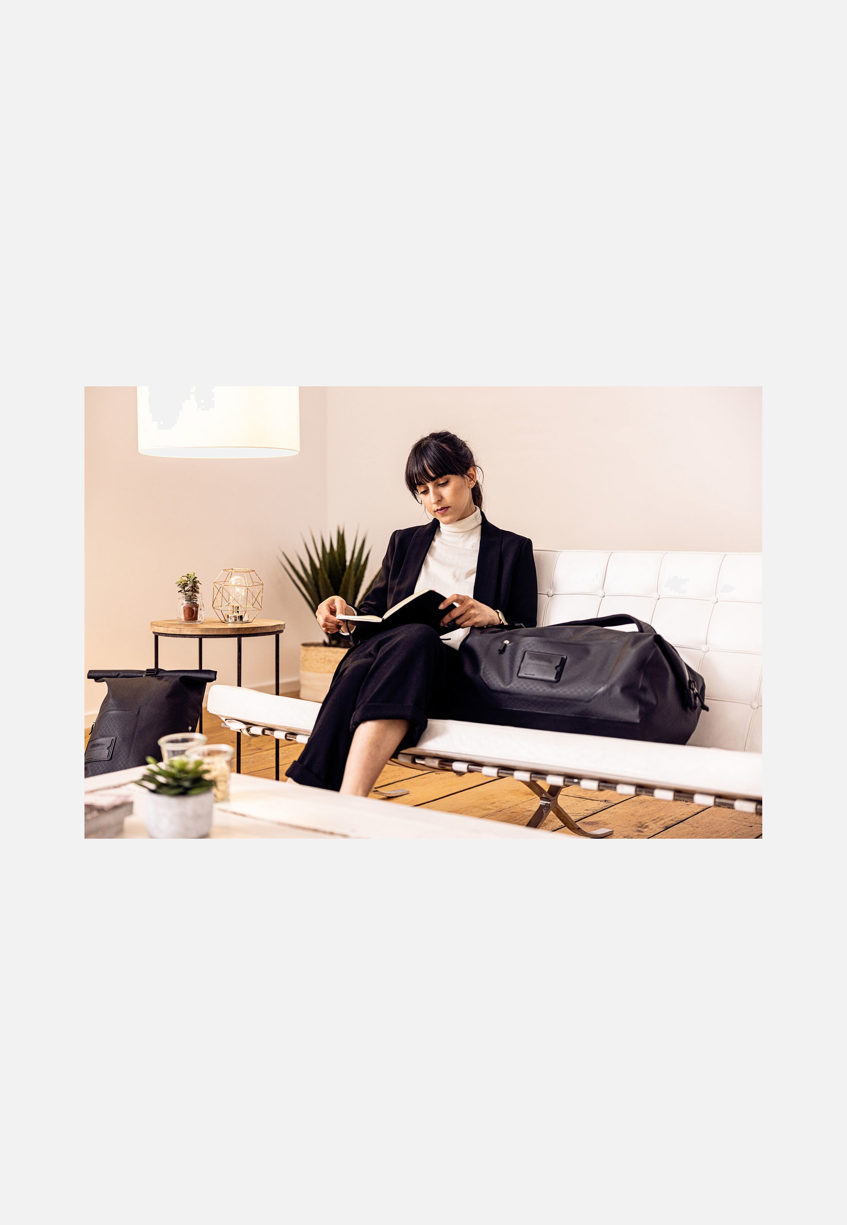 ORTLIEB Duffle Metrosphere 40L Black Embossed Dufflebag