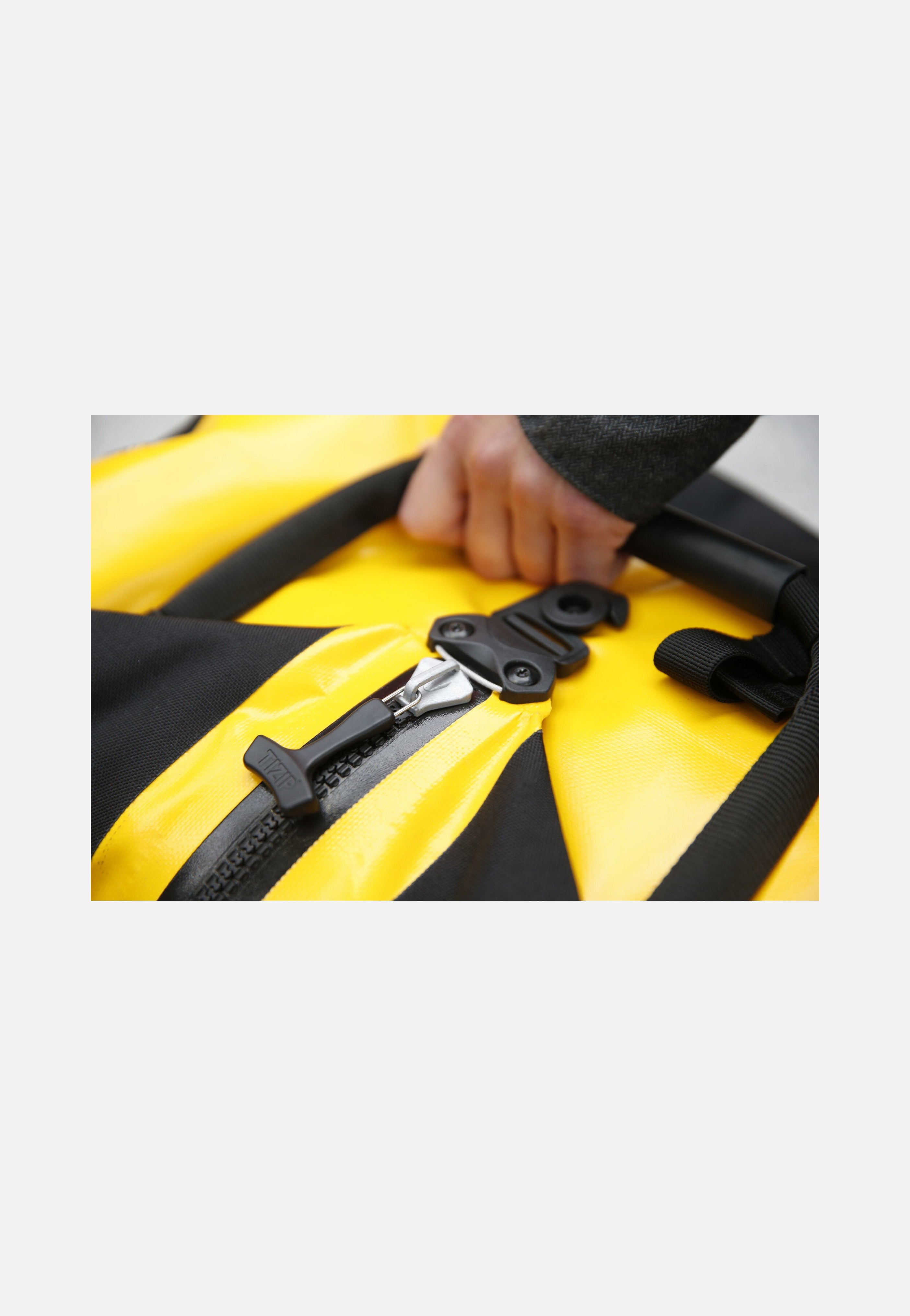 ORTLIEB Duffle RS 85L Sonnengelb Schwarz Reisetasche