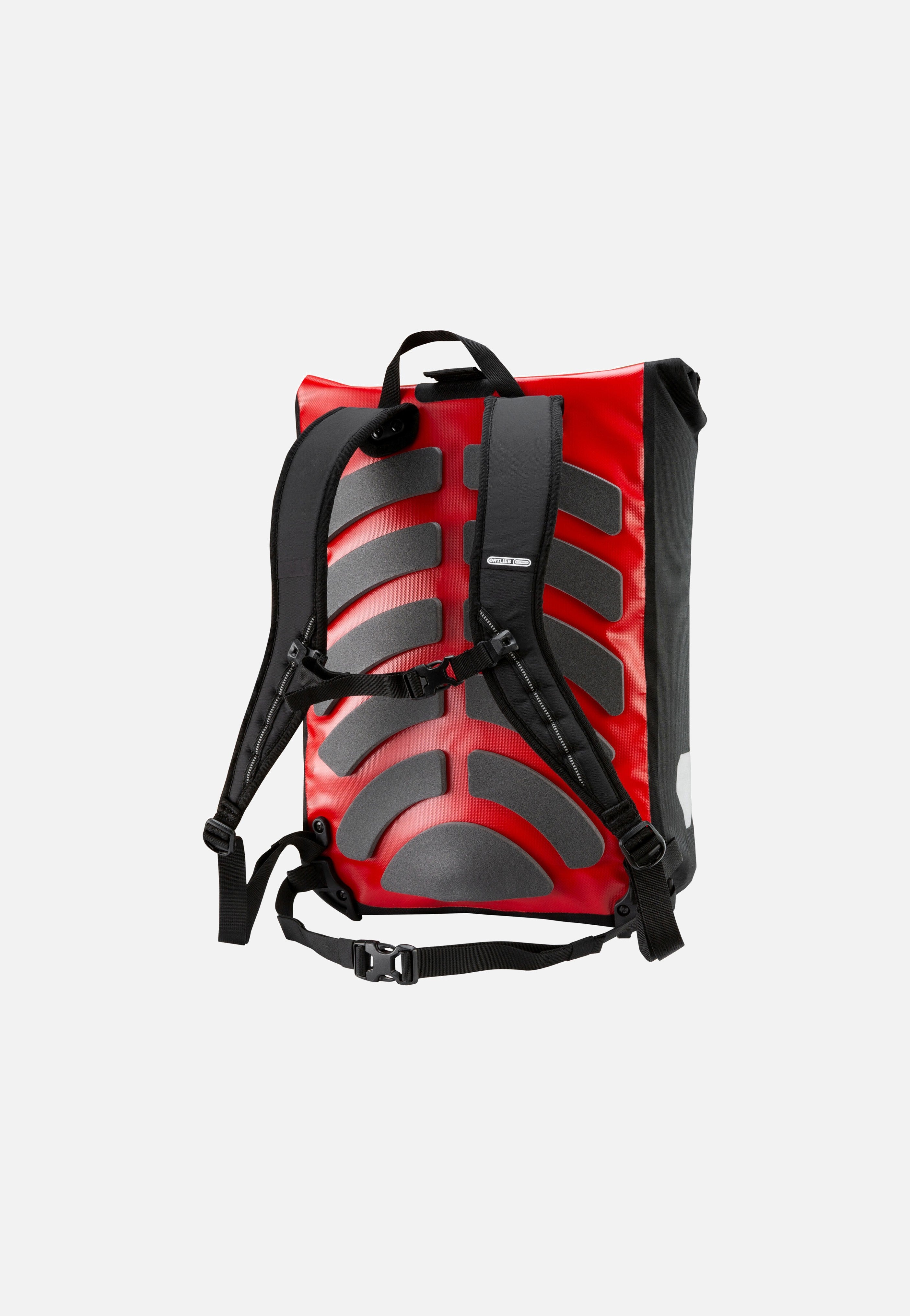 ORTLIEB Messenger-Bag Rot Schwarz Rolltop Rucksack