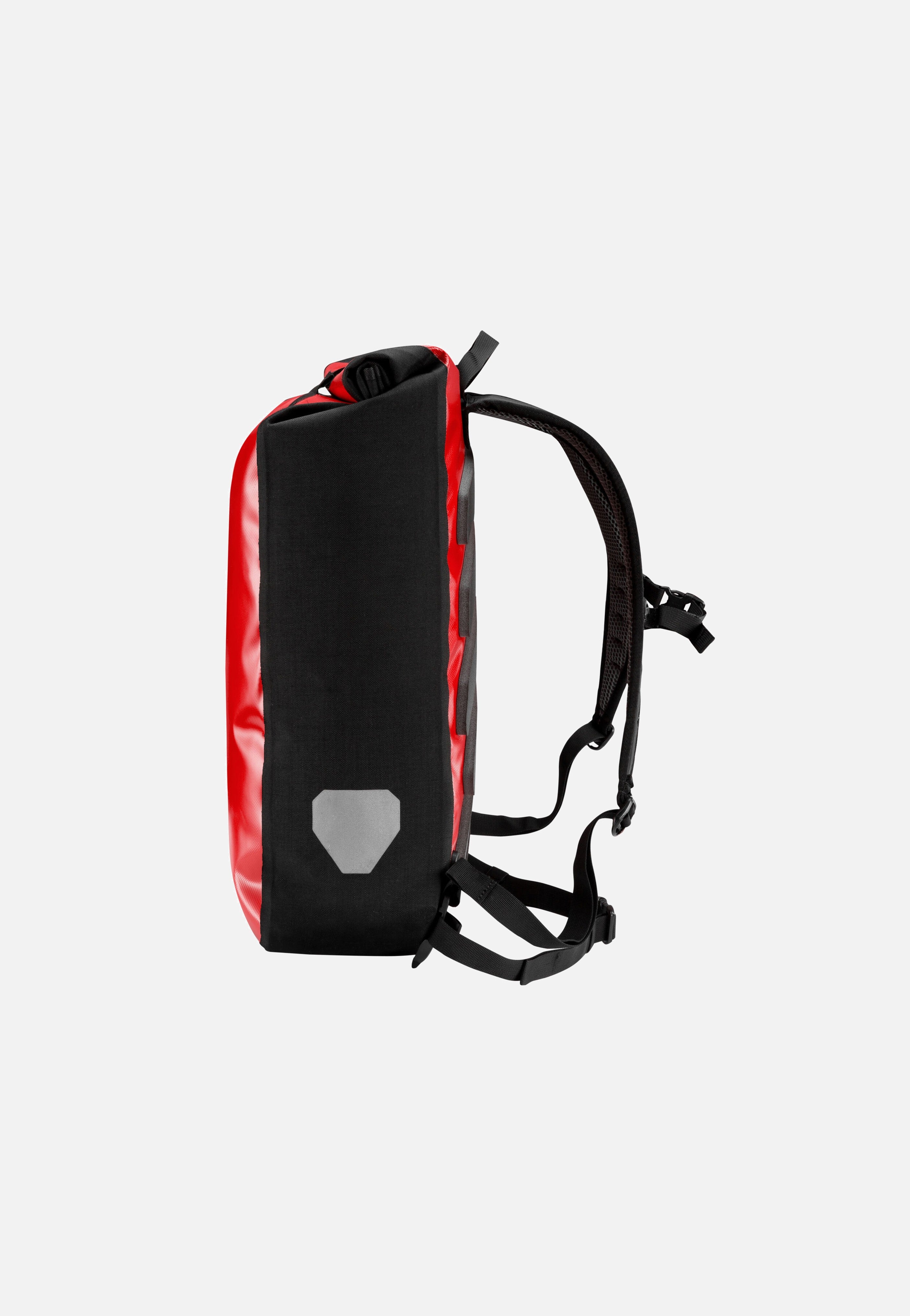 ORTLIEB Messenger-Bag Rot Schwarz Rolltop Rucksack