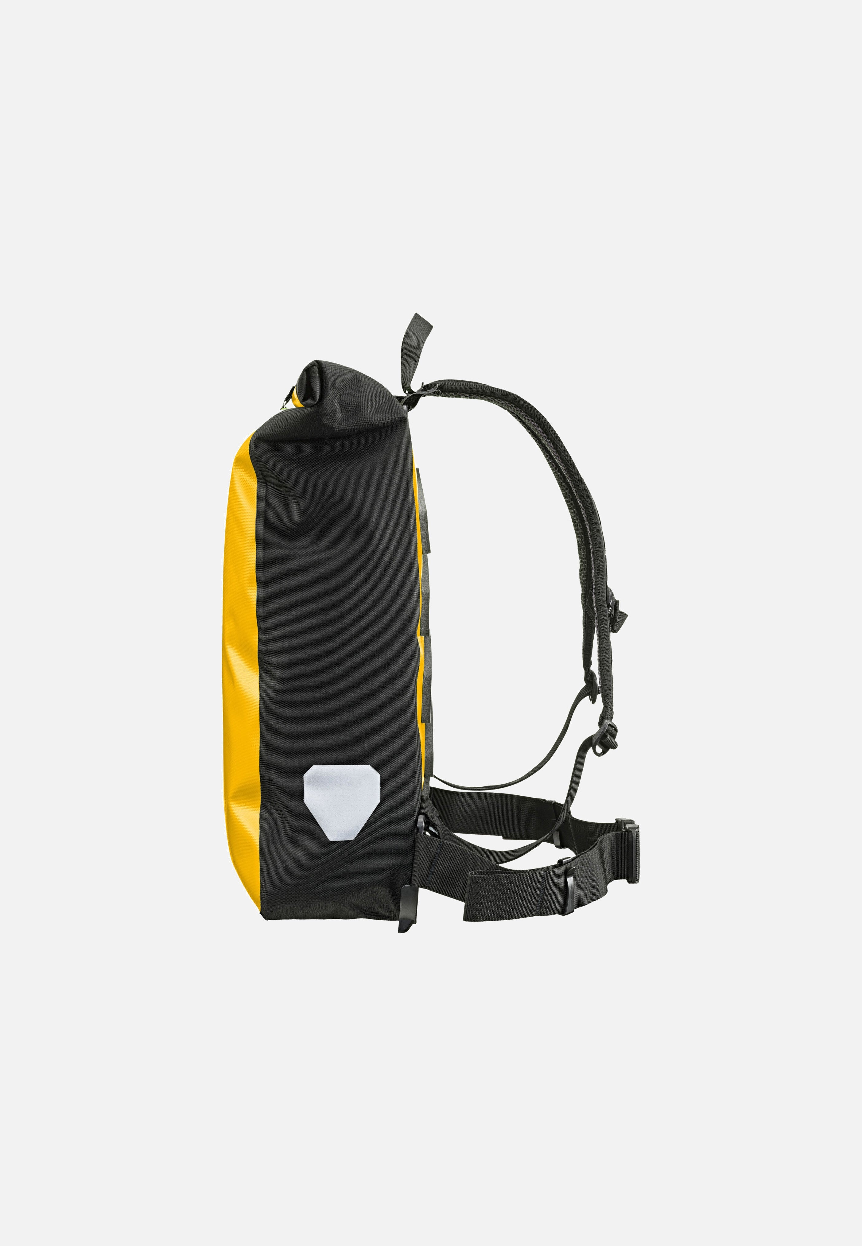 ORTLIEB Messenger-Bag Sonnengelb Schwarz Rolltop Rucksack