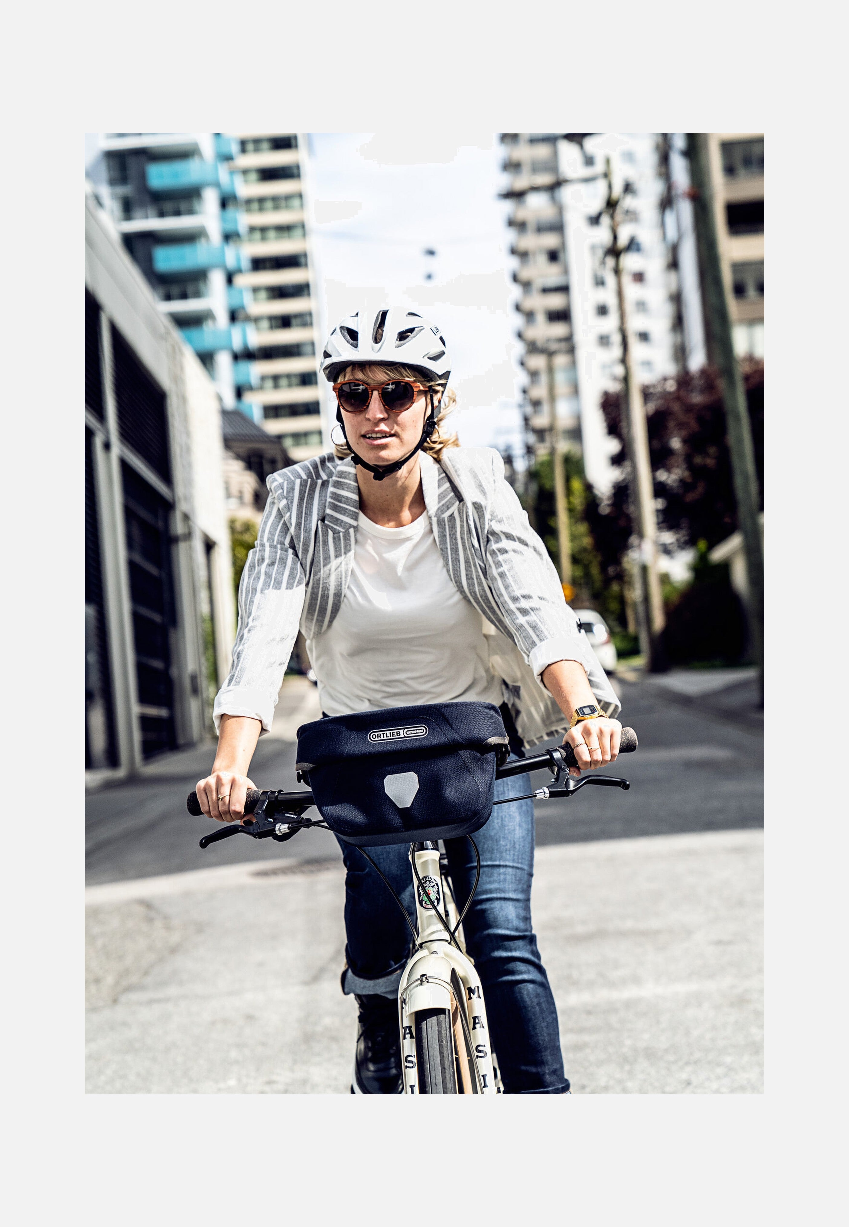 ORTLIEB Ultimate Urban Ink Handlebar Bag