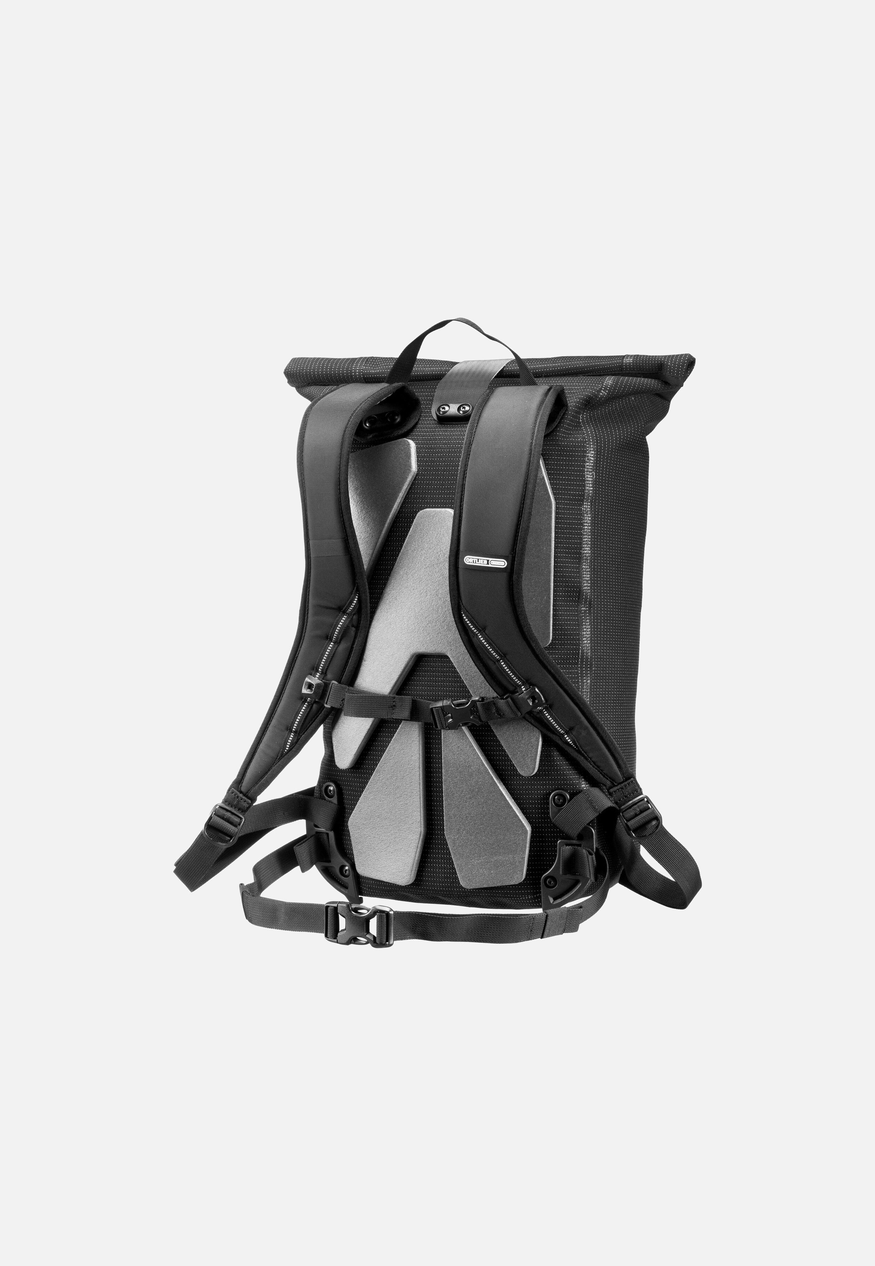 ORTLIEB Velocity High Visibility Schwarz Reflex Rolltop Rucksack
