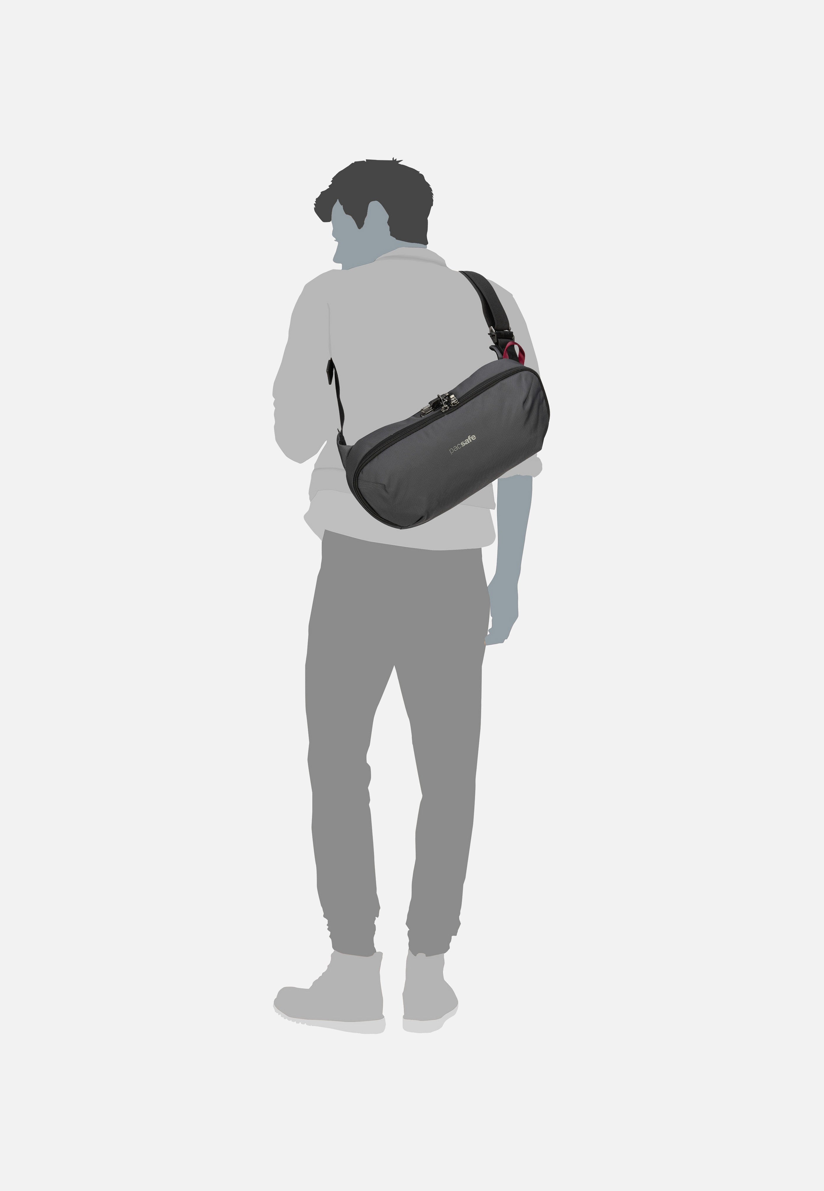 Pacsafe V Urban Sling Slate Bag