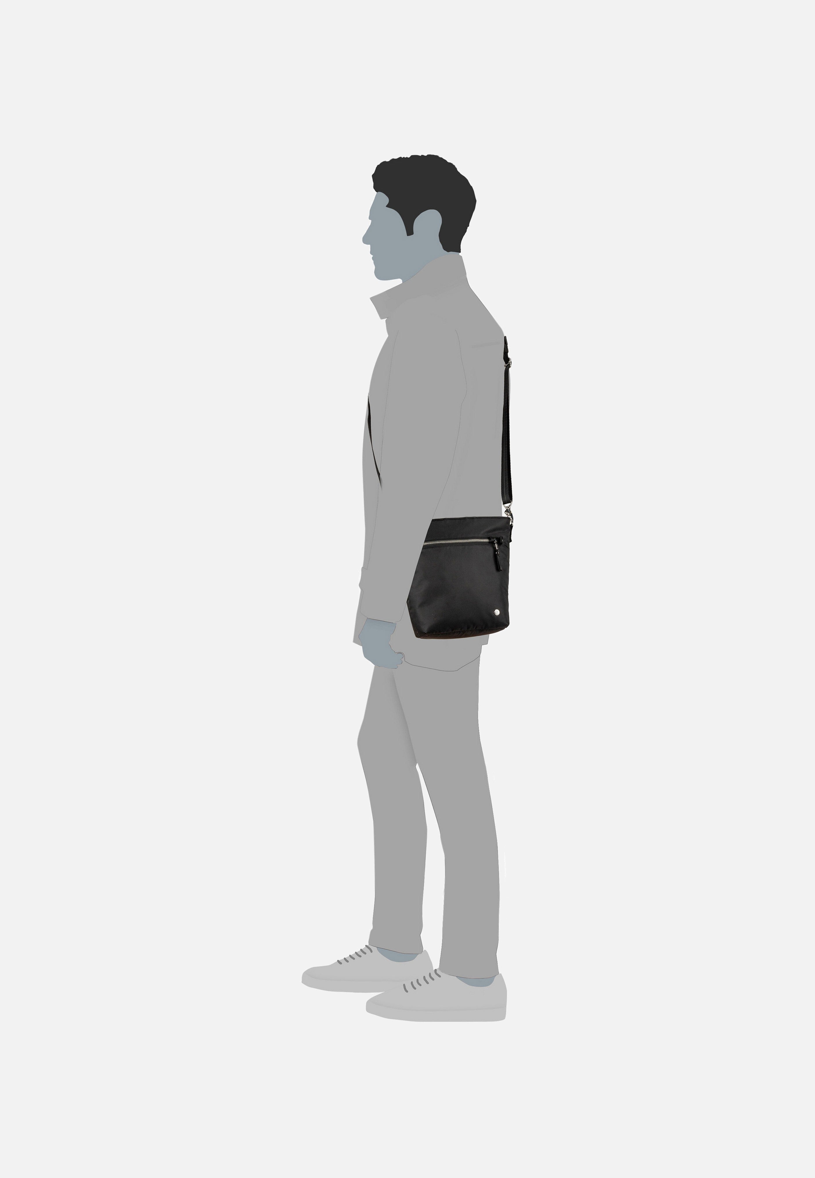 Pacsafe W 20462 Black Umhängetasche